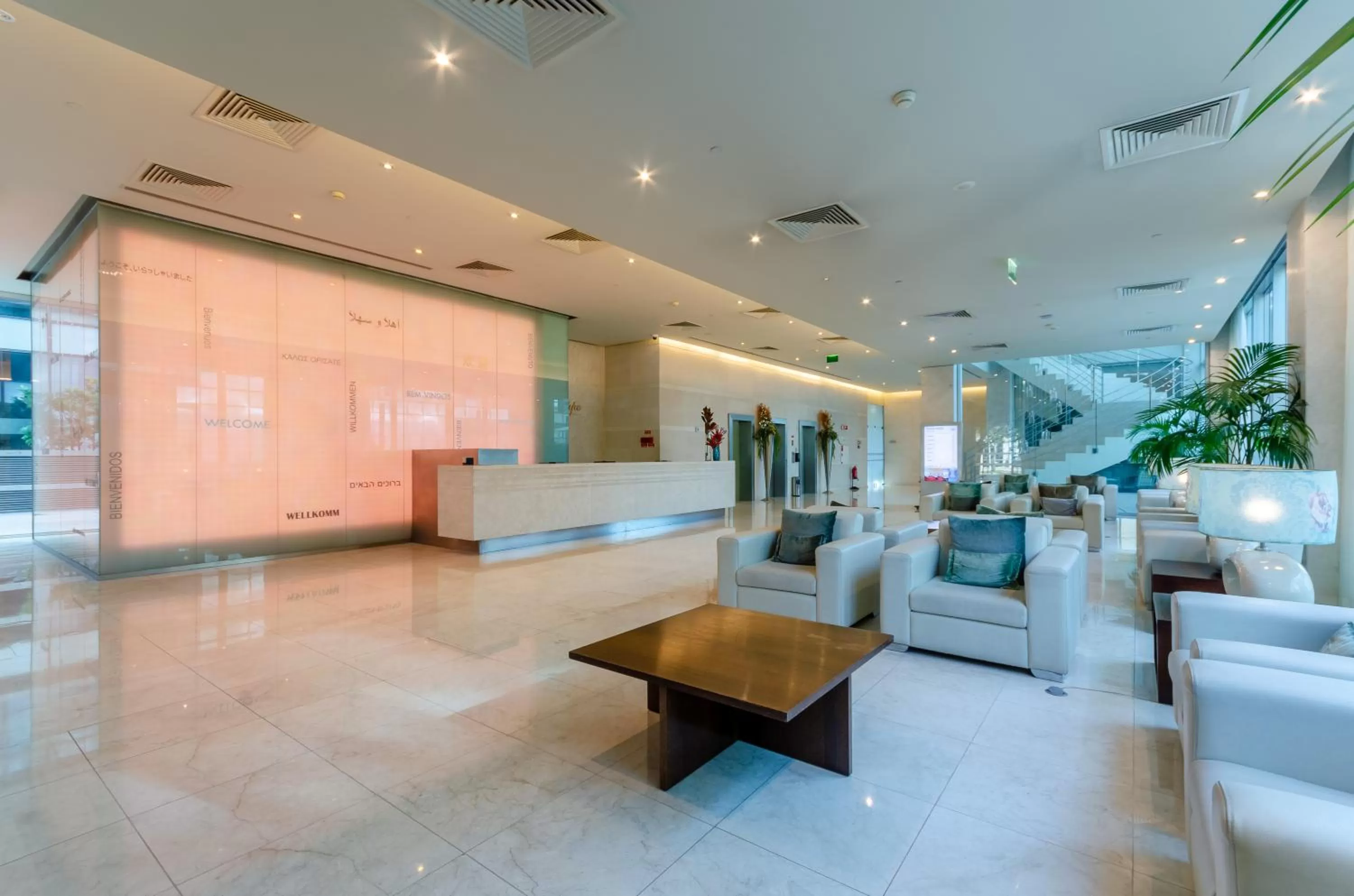 Lobby or reception in Olissippo Oriente