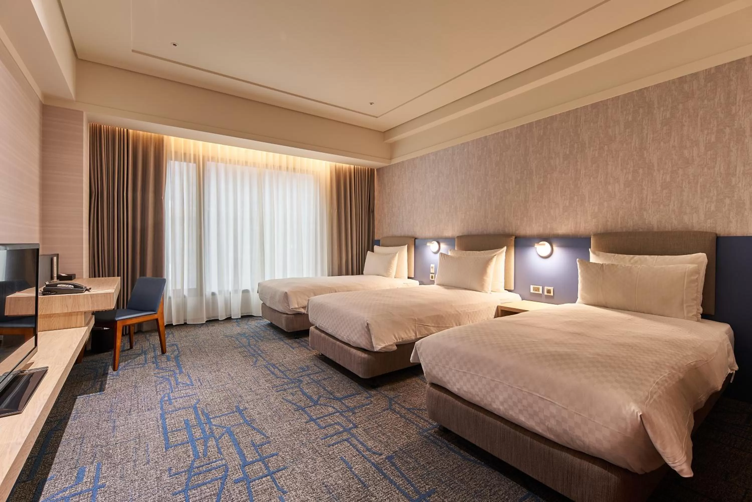 Bed in Miramar Garden Taipei