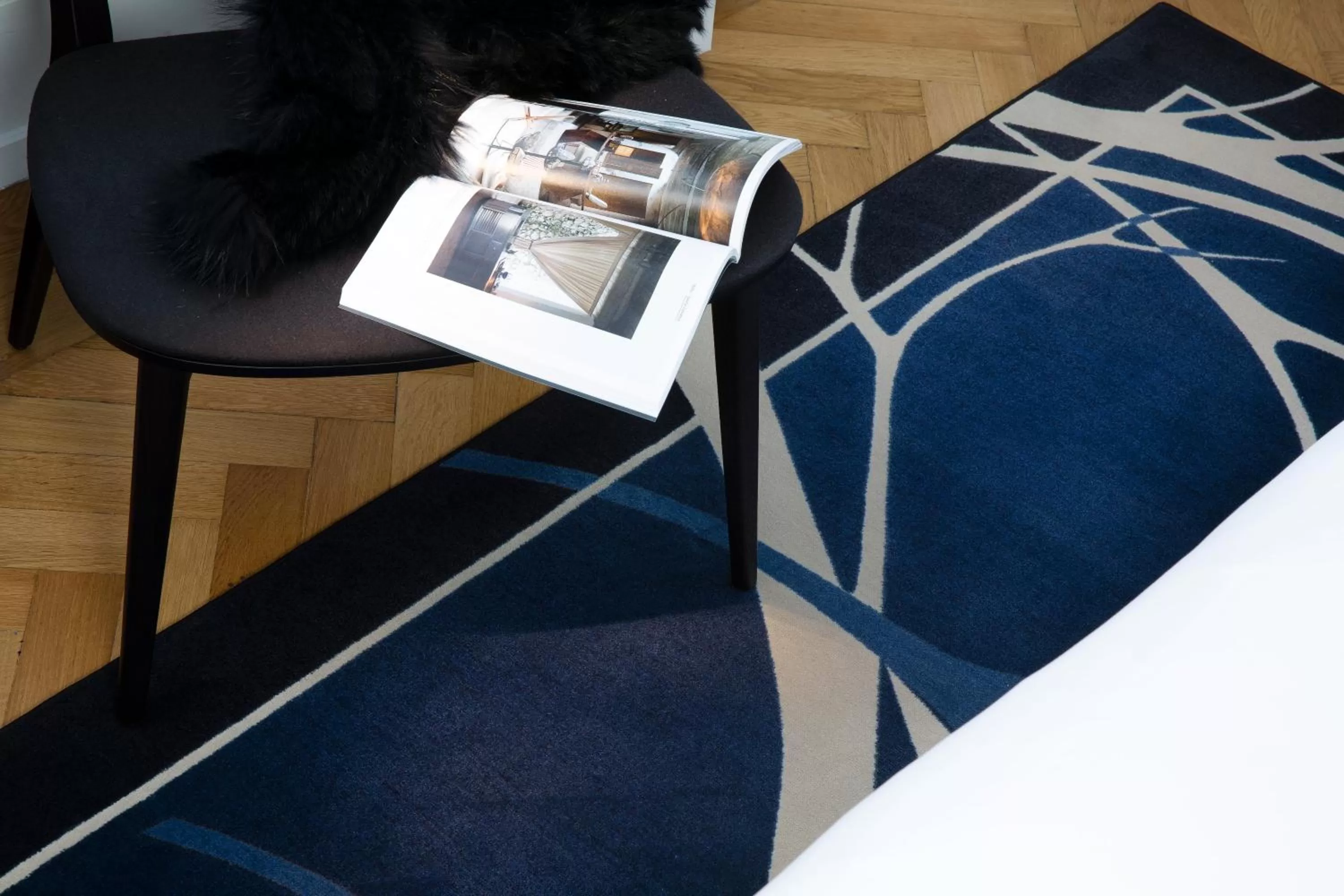 Decorative detail, Bed in Boutique Hotel Des XV