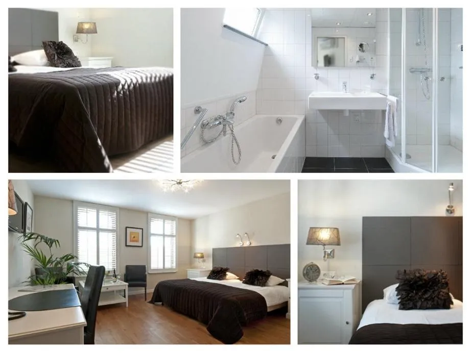 Decorative detail, Bed in Hotel Creusen