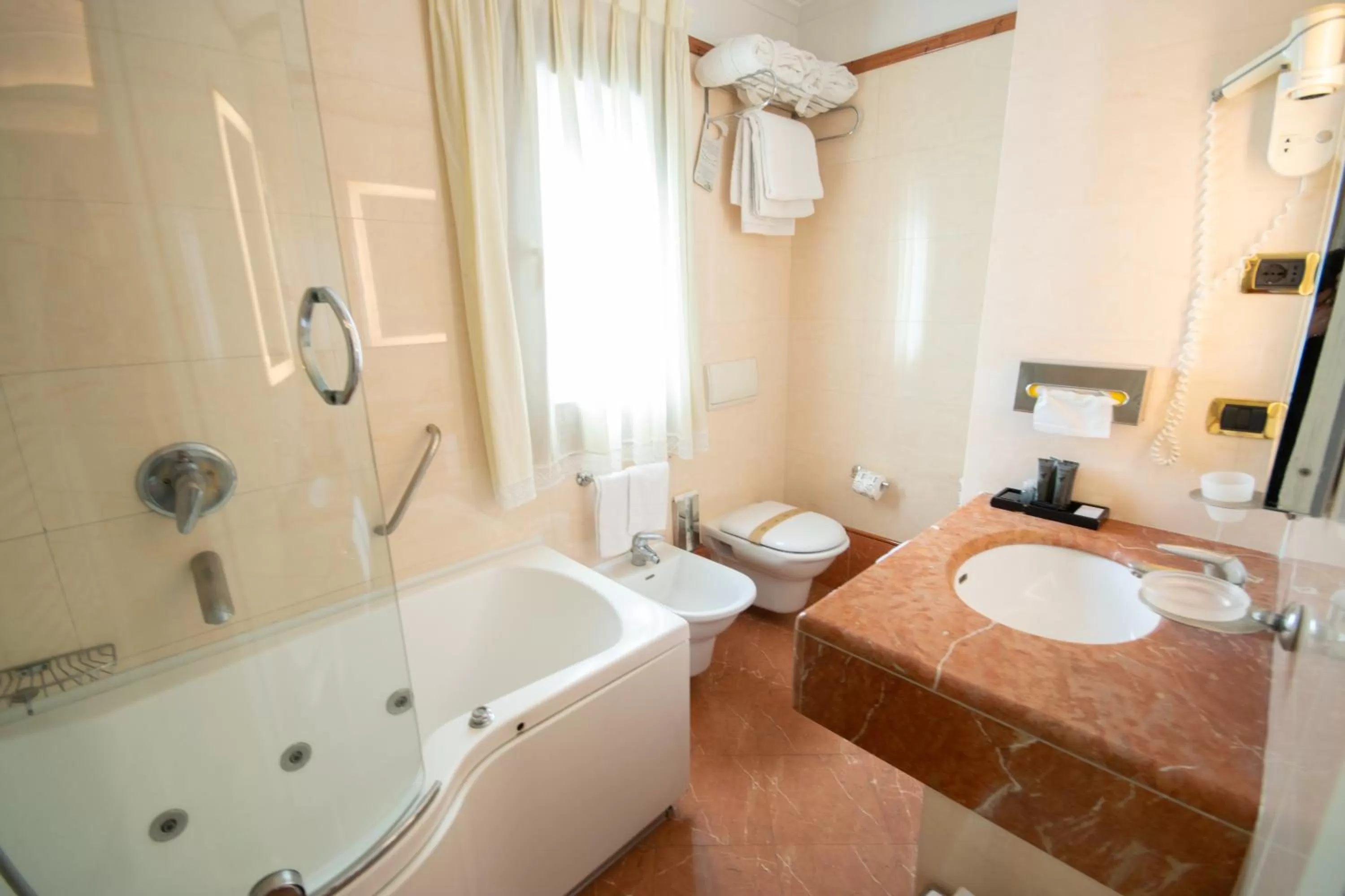 Bathroom in Hotel Forum