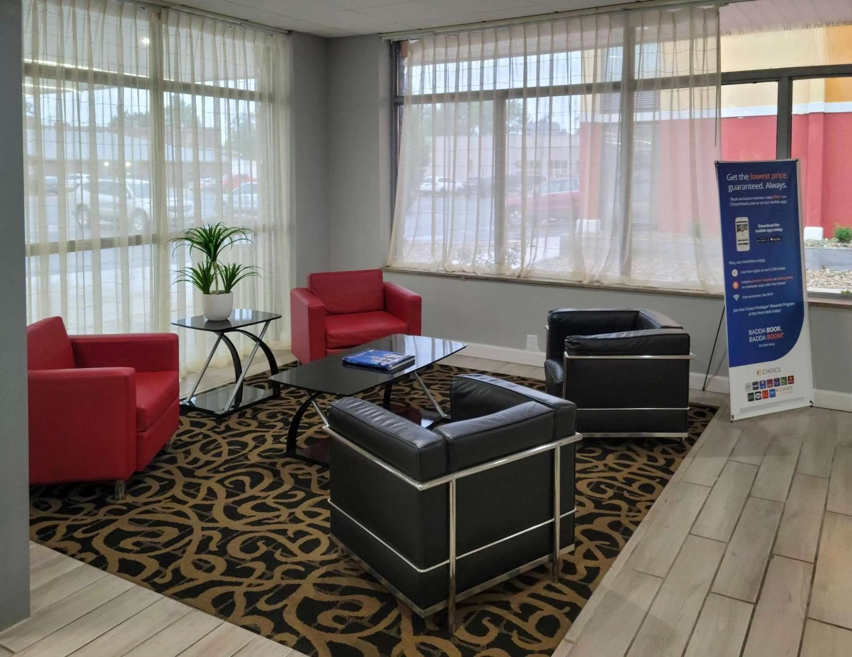 Lobby or reception in Quality Inn Terre Haute University Area