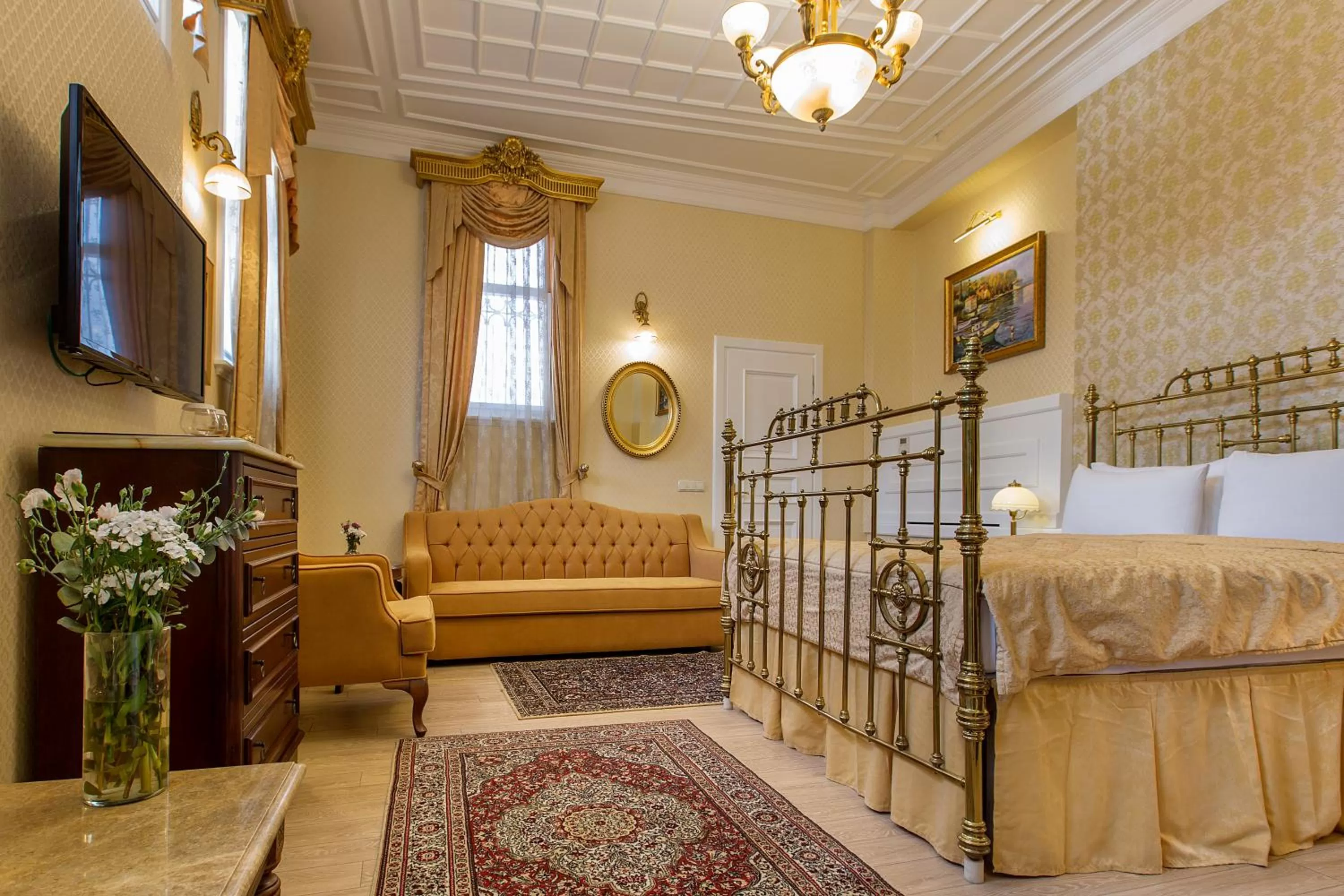 Bedroom, Bed in Darussaade Hotel Old City - Sultanahmet