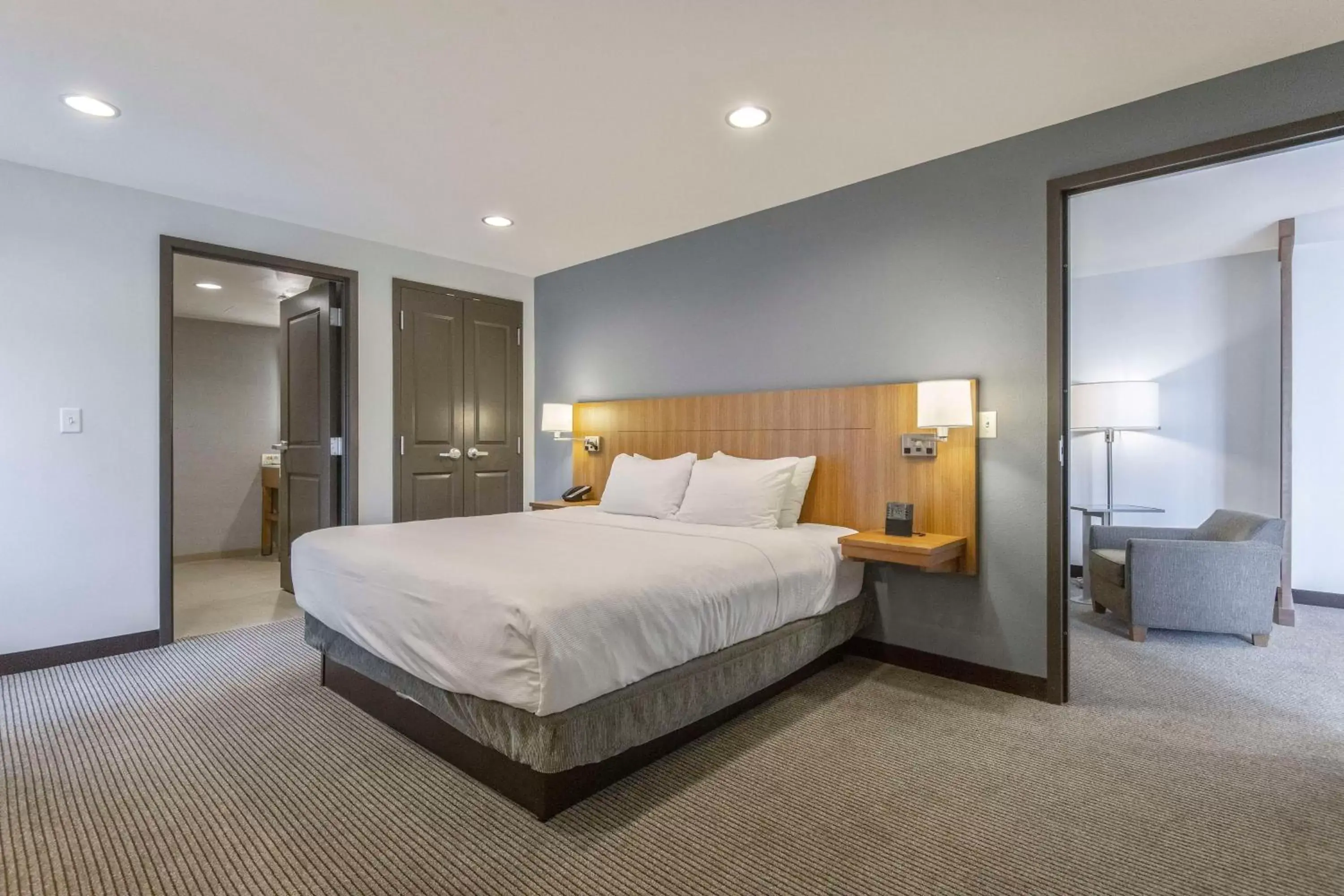 King Suite with Mountain View in DoubleTree by Hilton Asheville Downtown King Suite with Mountain View in DoubleTree by Hilton Asheville Downtown