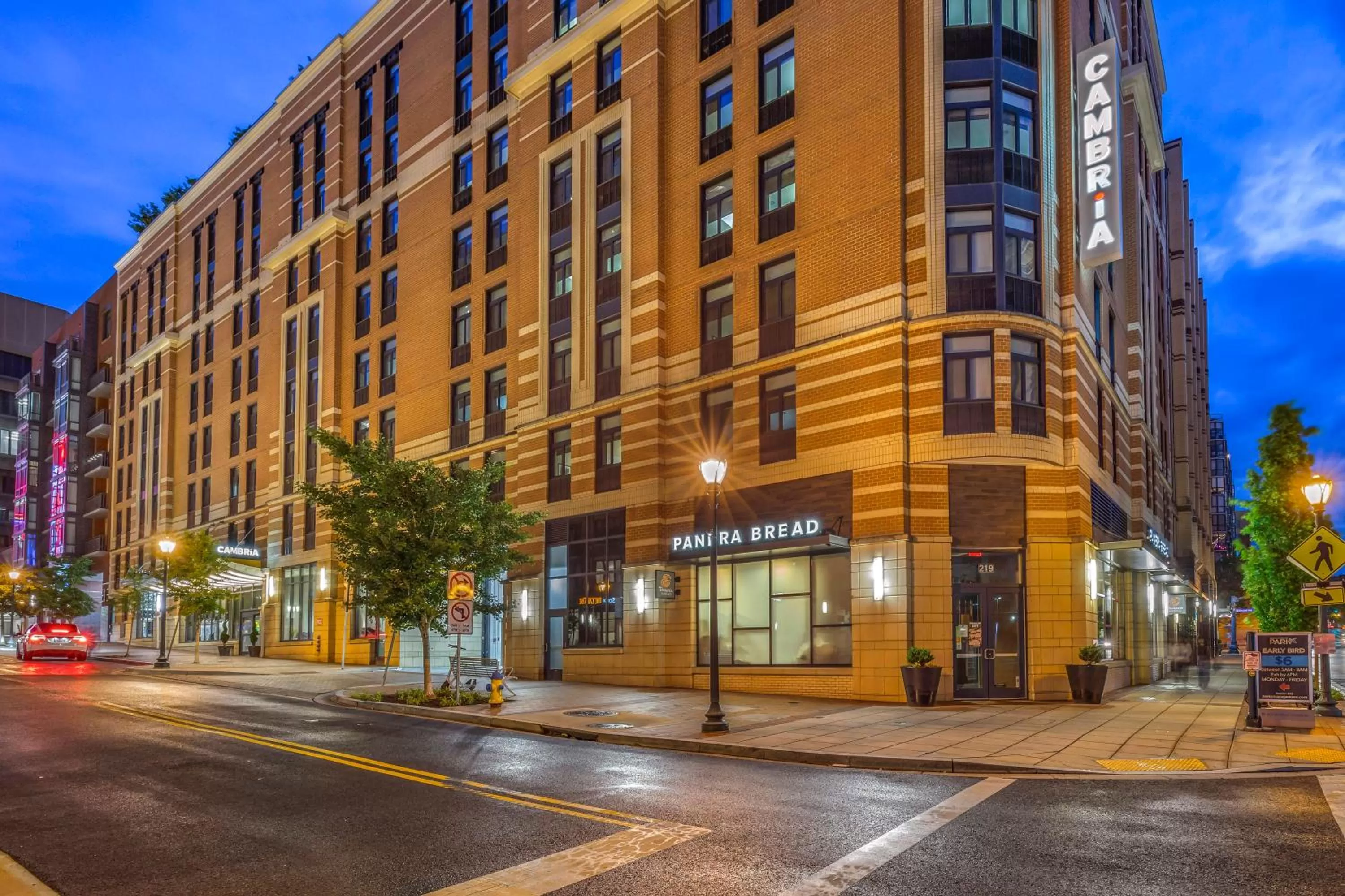 Street view in Cambria Hotel Rockville