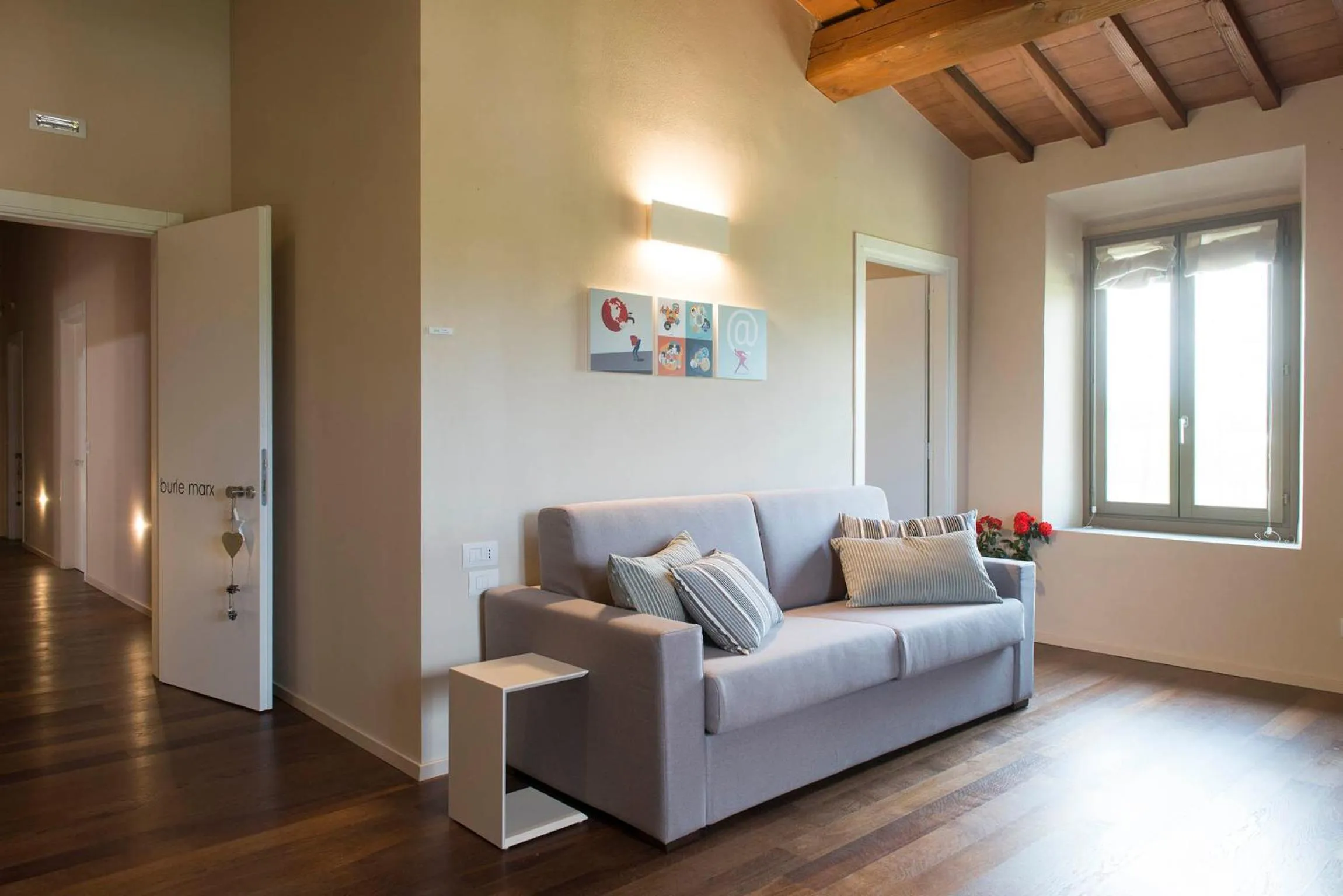 Bedroom in Pistoia Nursery Campus - agriturismo in città