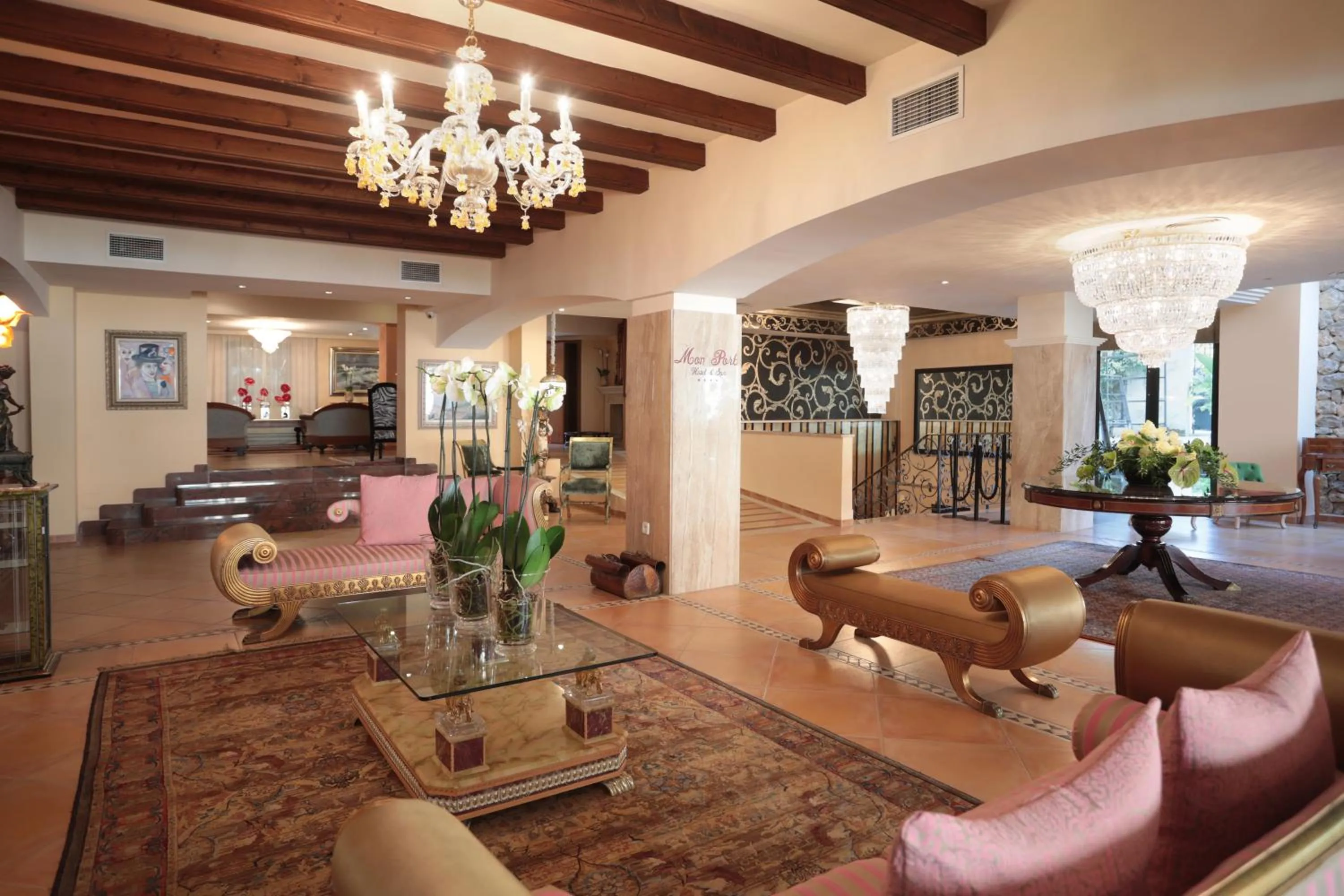 Lobby or reception in Mon Port Hotel & Spa