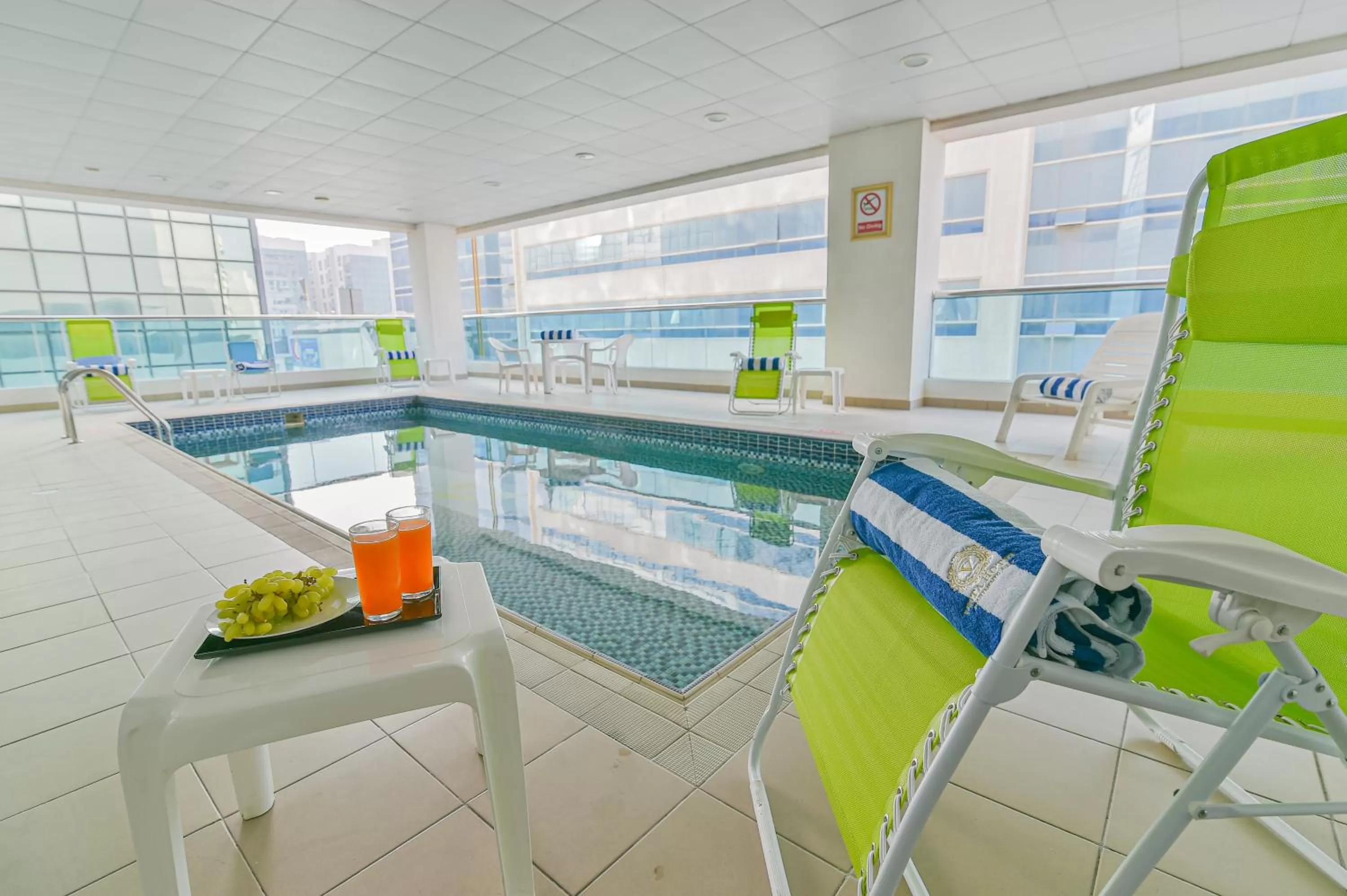 Swimming pool in VISTA HOTEL APARTMENTS DELUXE