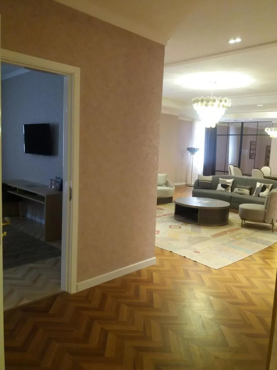 Bed in Termez Palace Hotel & Spa