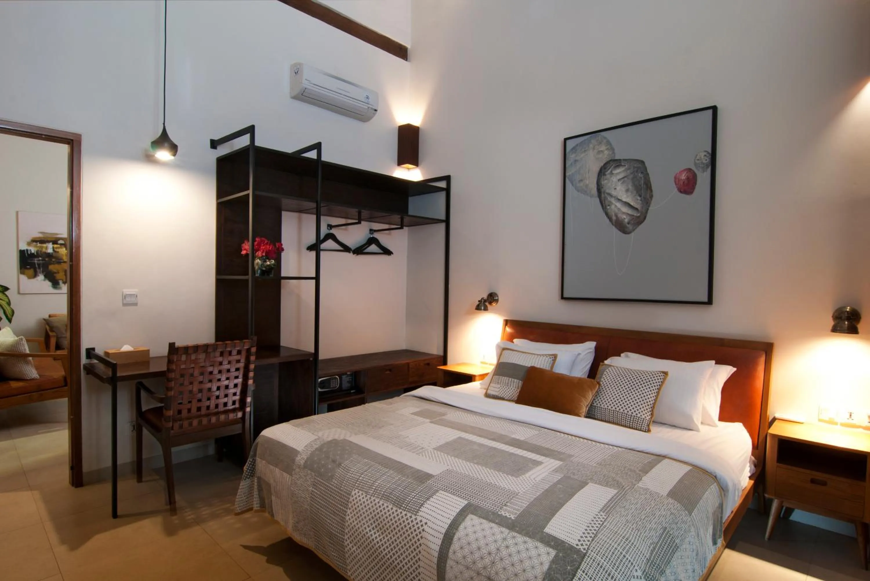 Bedroom, Bed in Ke Rensia Private Pool Villas Gili Air