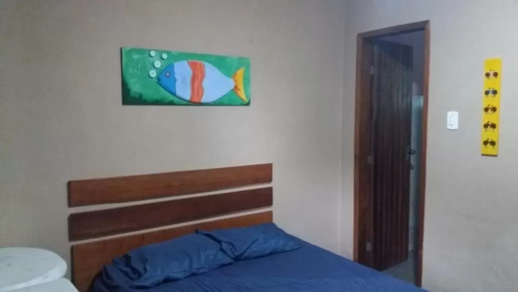 Bed in Chacara Estrela do Mar