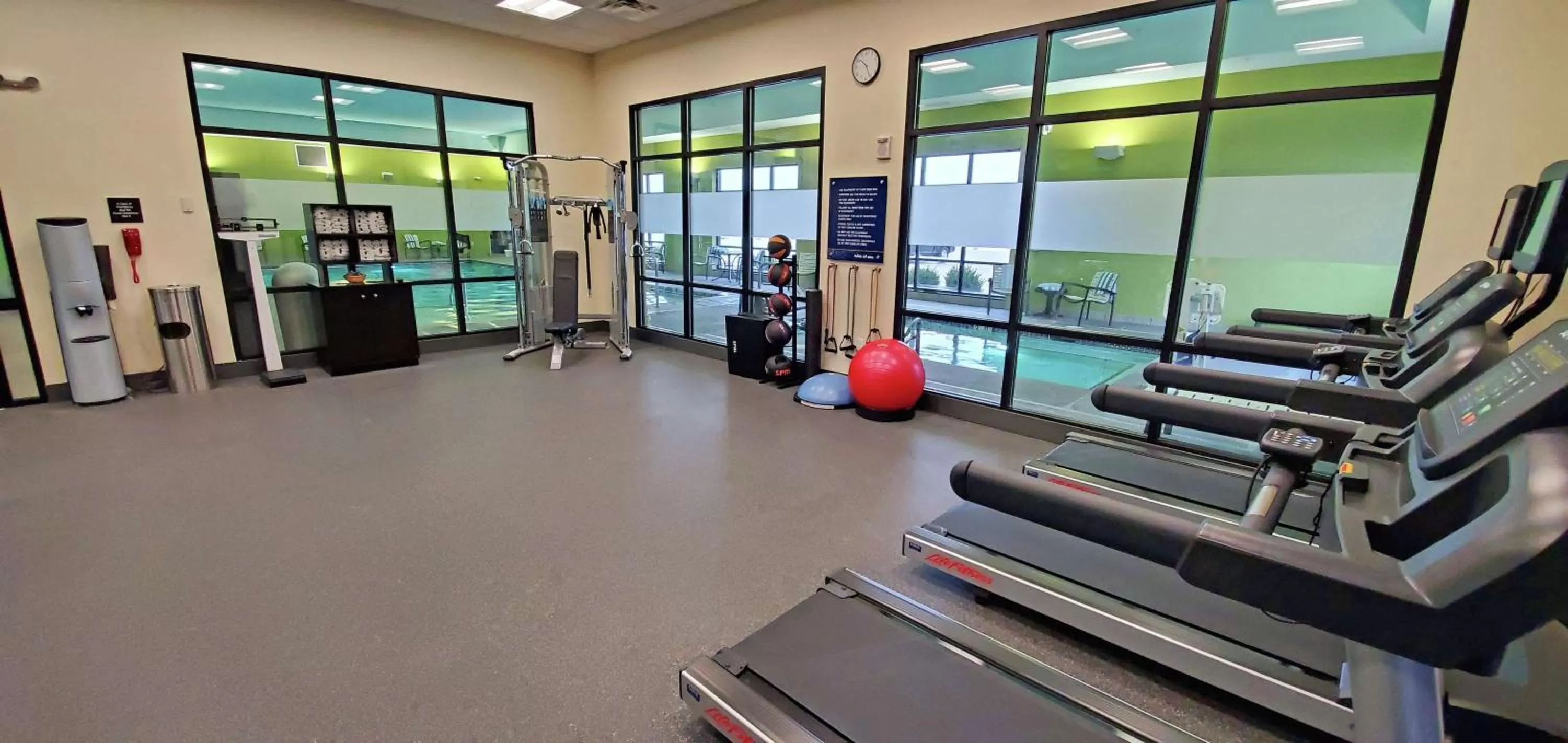Fitness centre/facilities in Hampton Inn Kearney