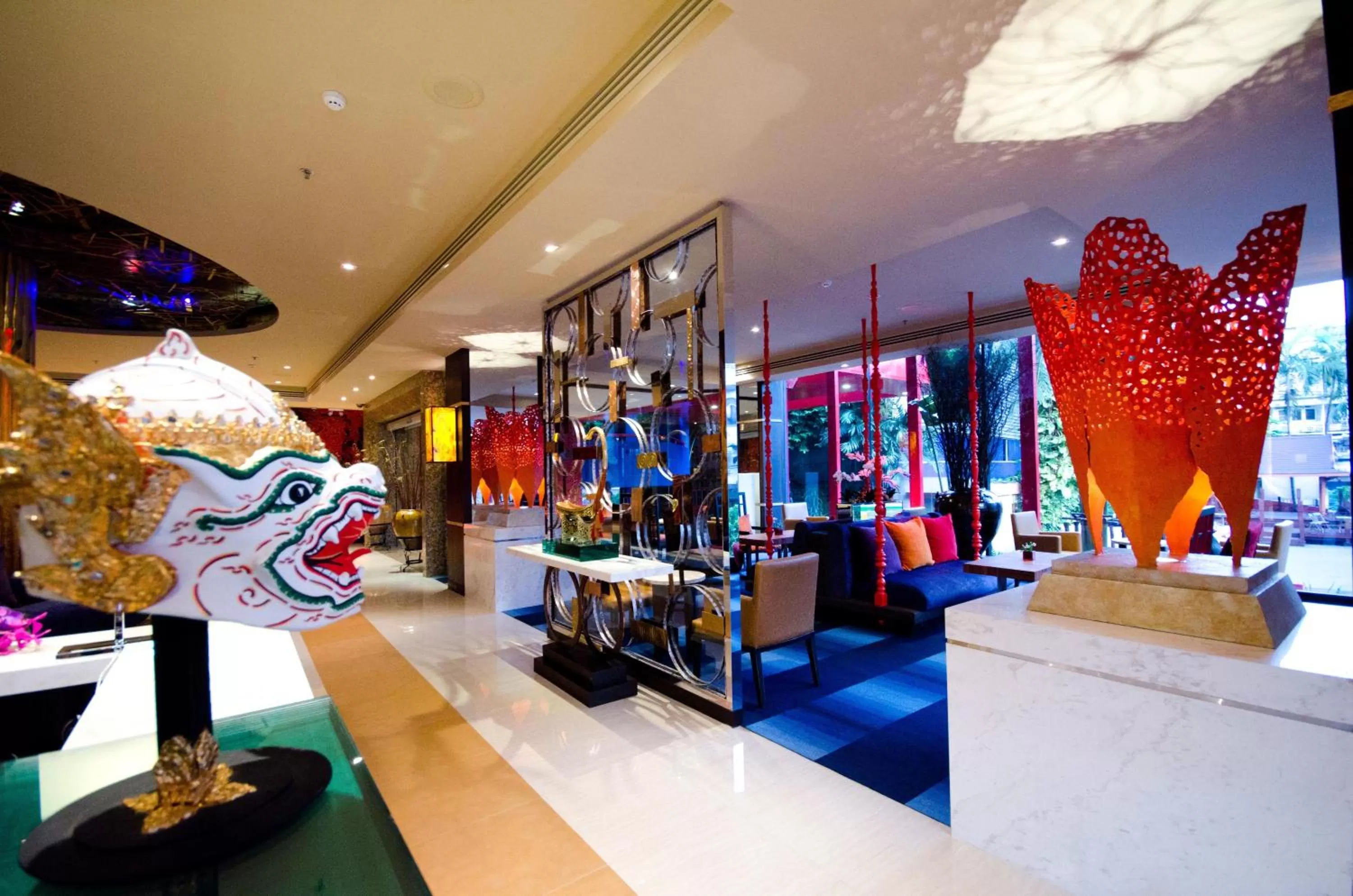 Lobby or reception in Tongtara Riverview Hotel