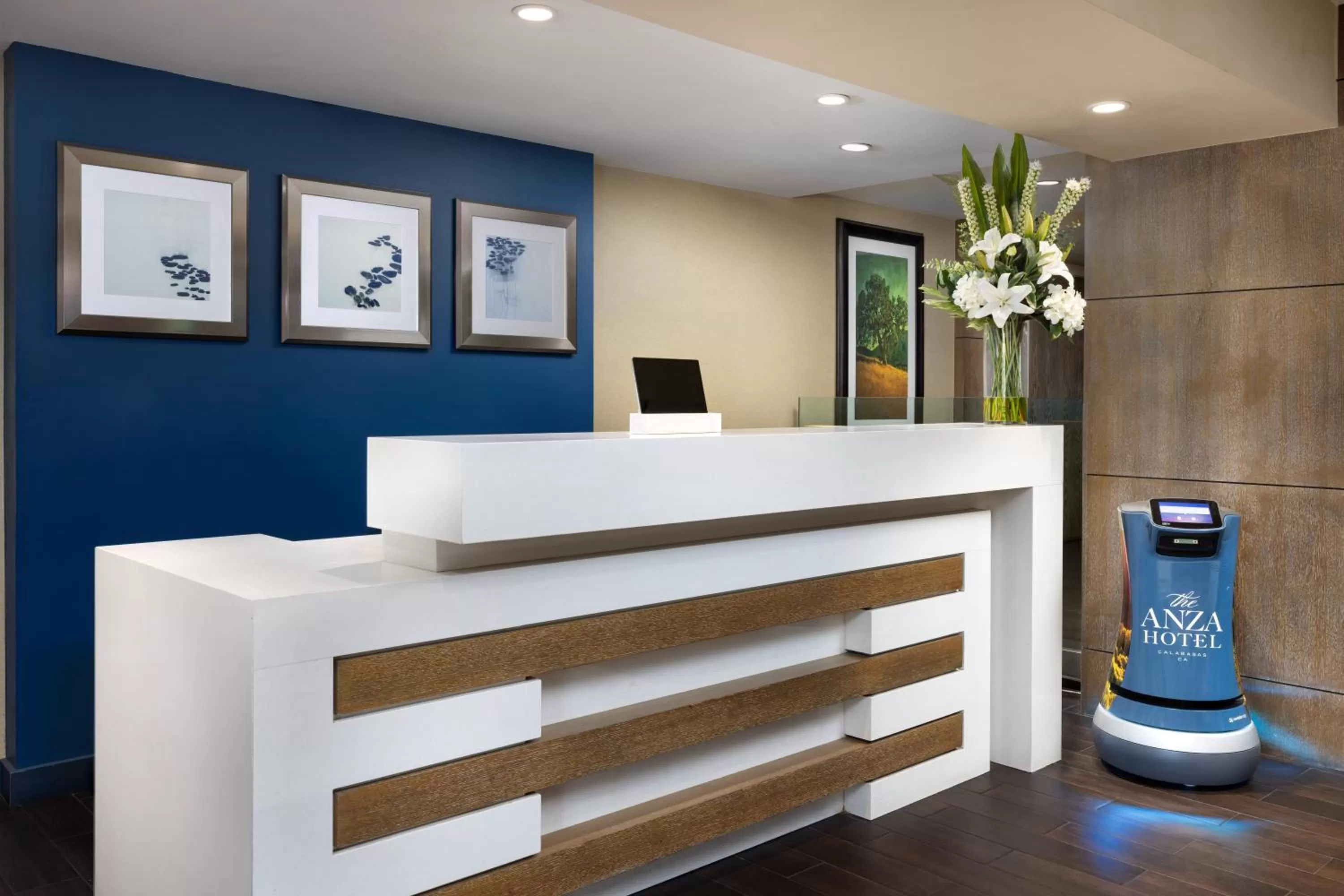 Lobby or reception in The Anza-a Calabasas Hotel