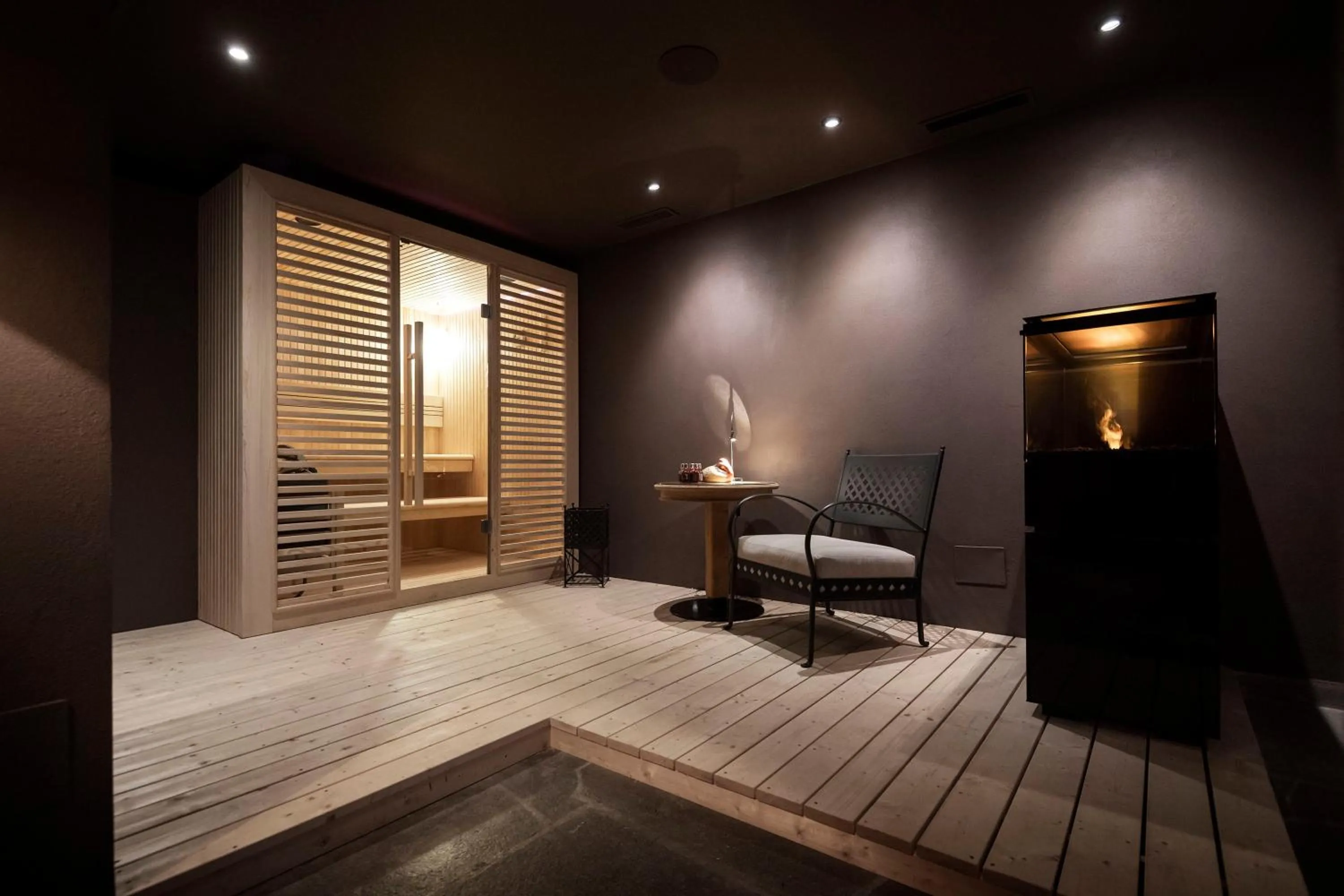 Sauna in Alpstay - Hotel Acadia - Adults Mountain Home