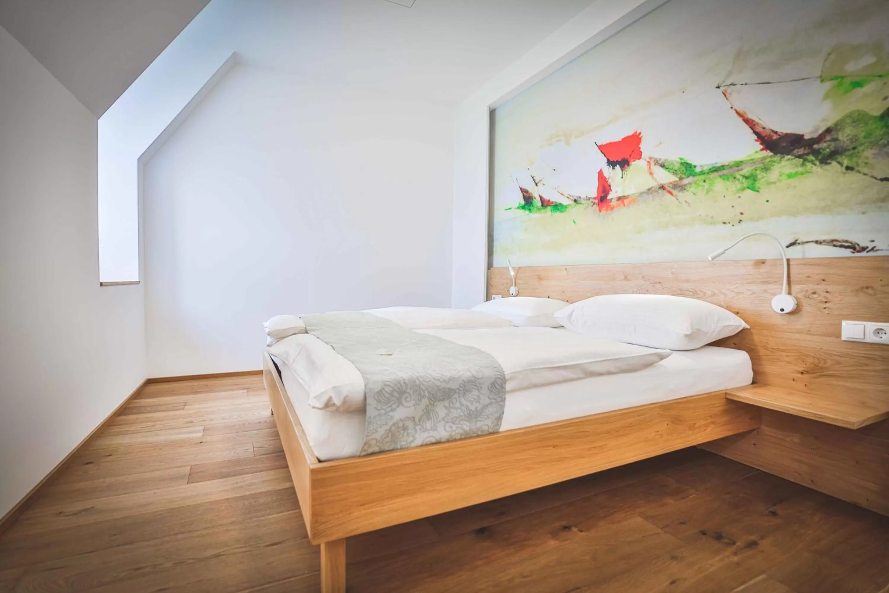 Bedroom, Bed in Schloss Haindorf
