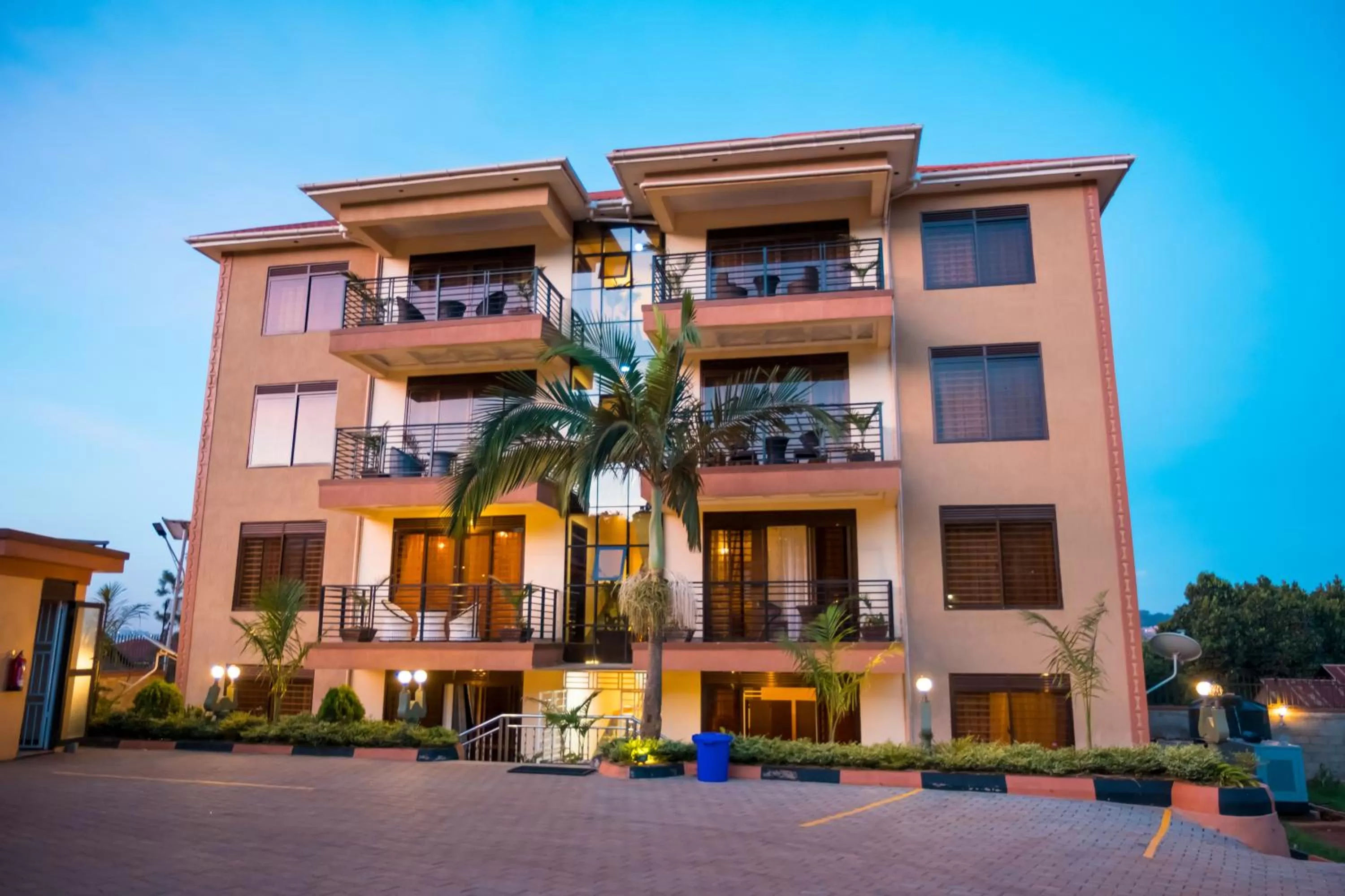 Property Building in Kampala Suburbs Apartment