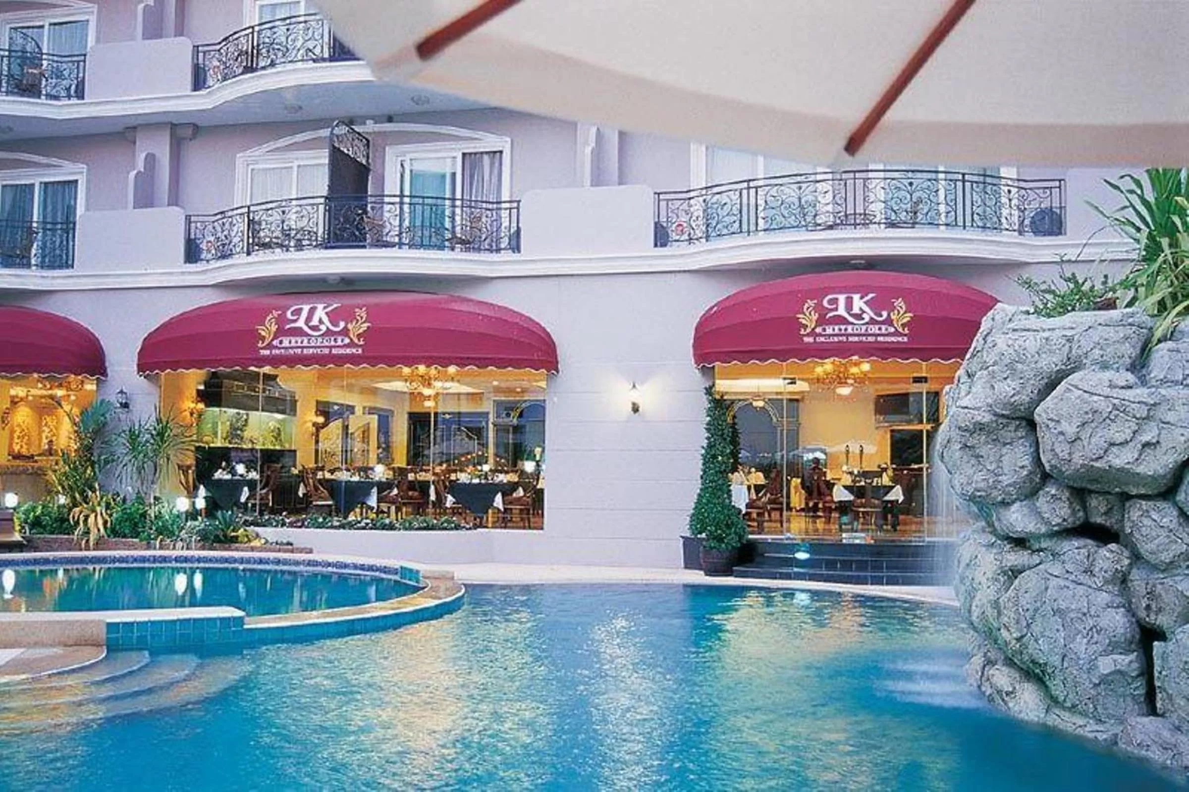 Swimming pool in LK Metropole