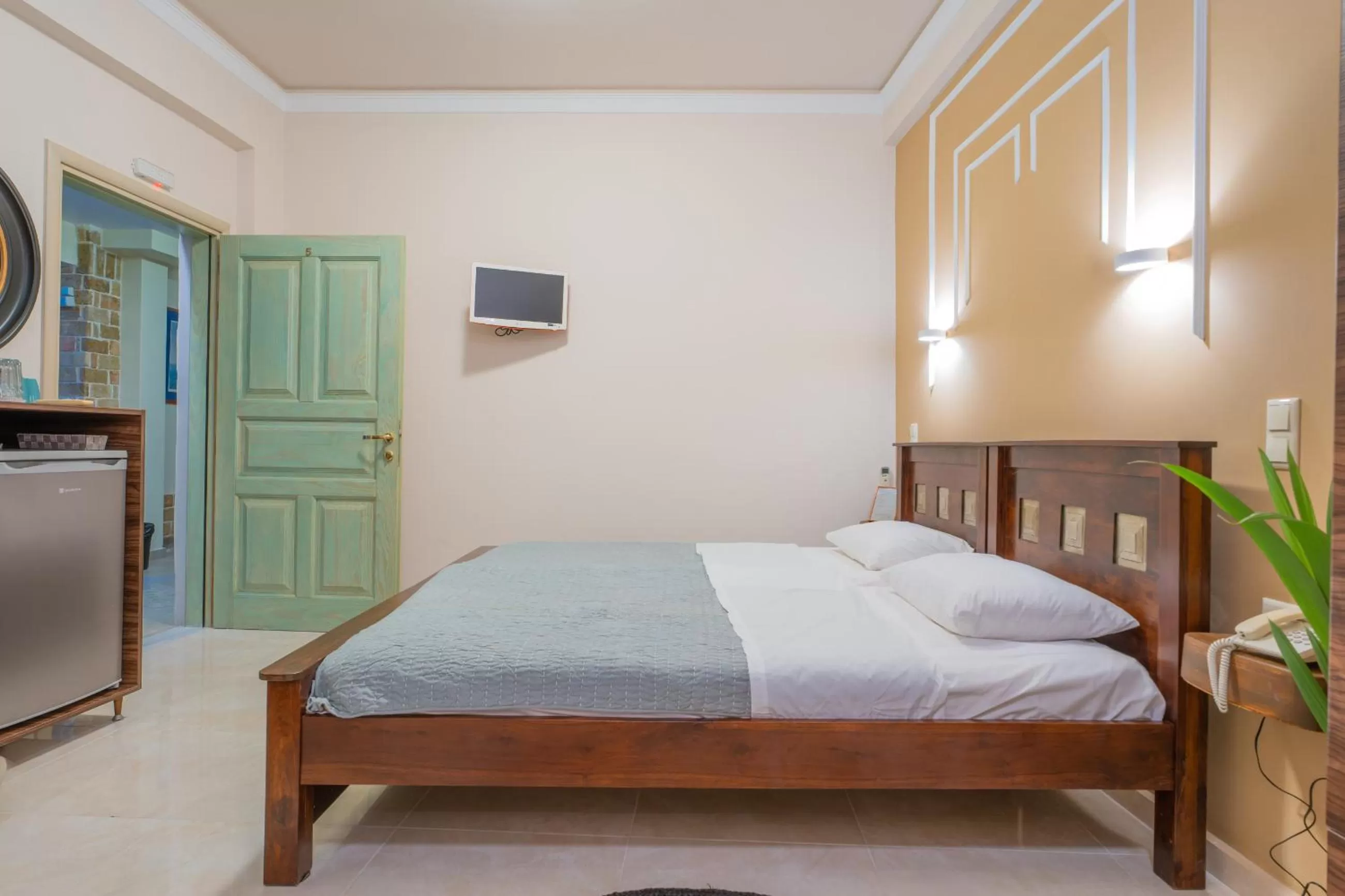 Bed in The Stone Manor , Noho boutique hotel Thissio