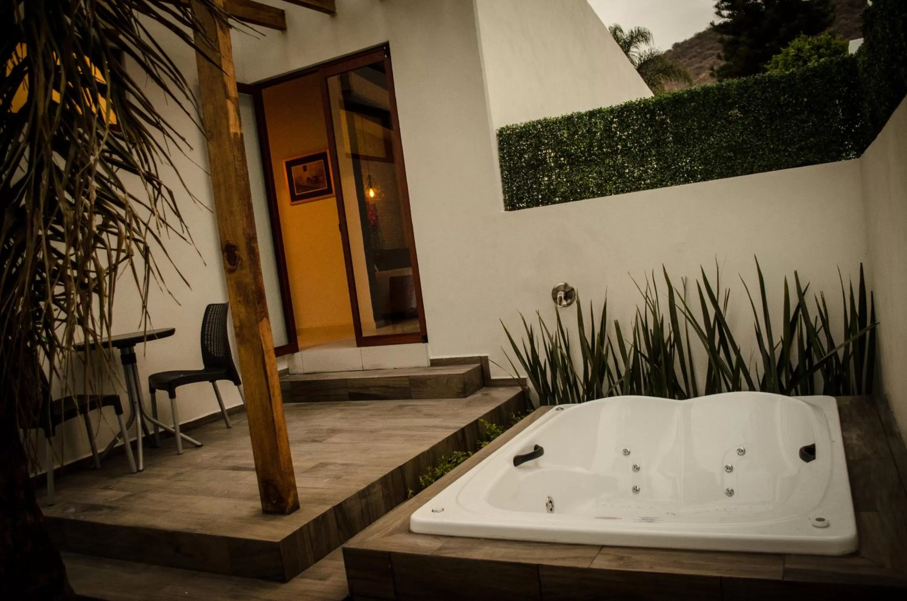 Hot Tub in Río Tinto Hotel Boutique