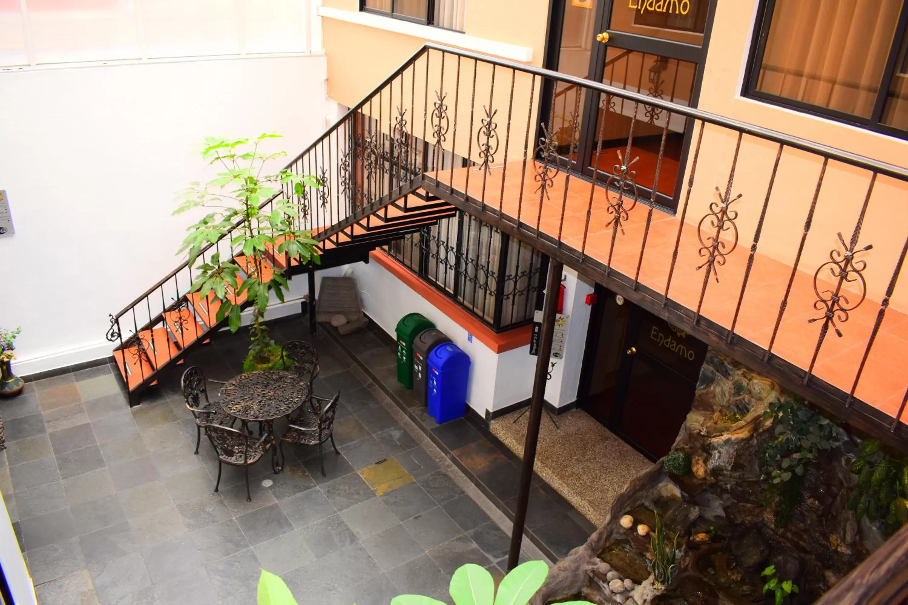 Balcony/Terrace in Hotel Endamo