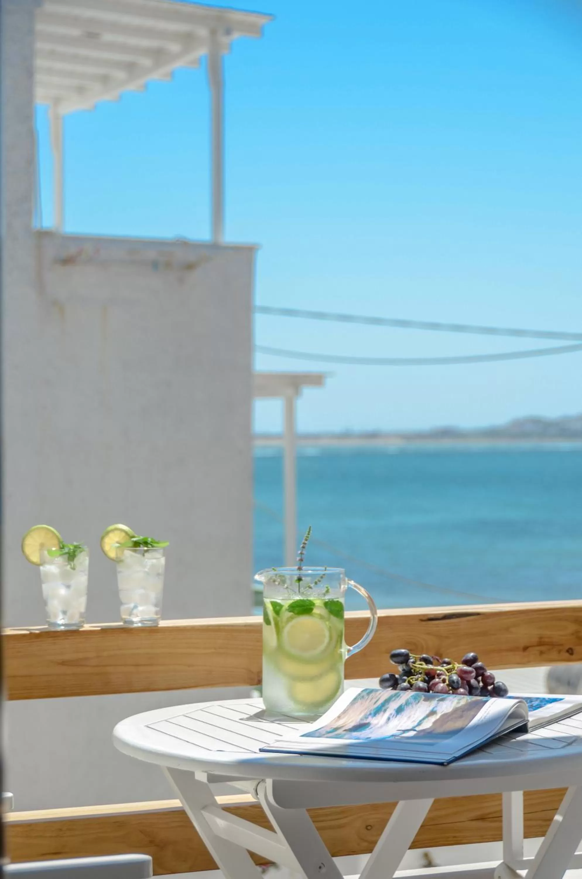 Sea view in Panormos Hotel and Studios