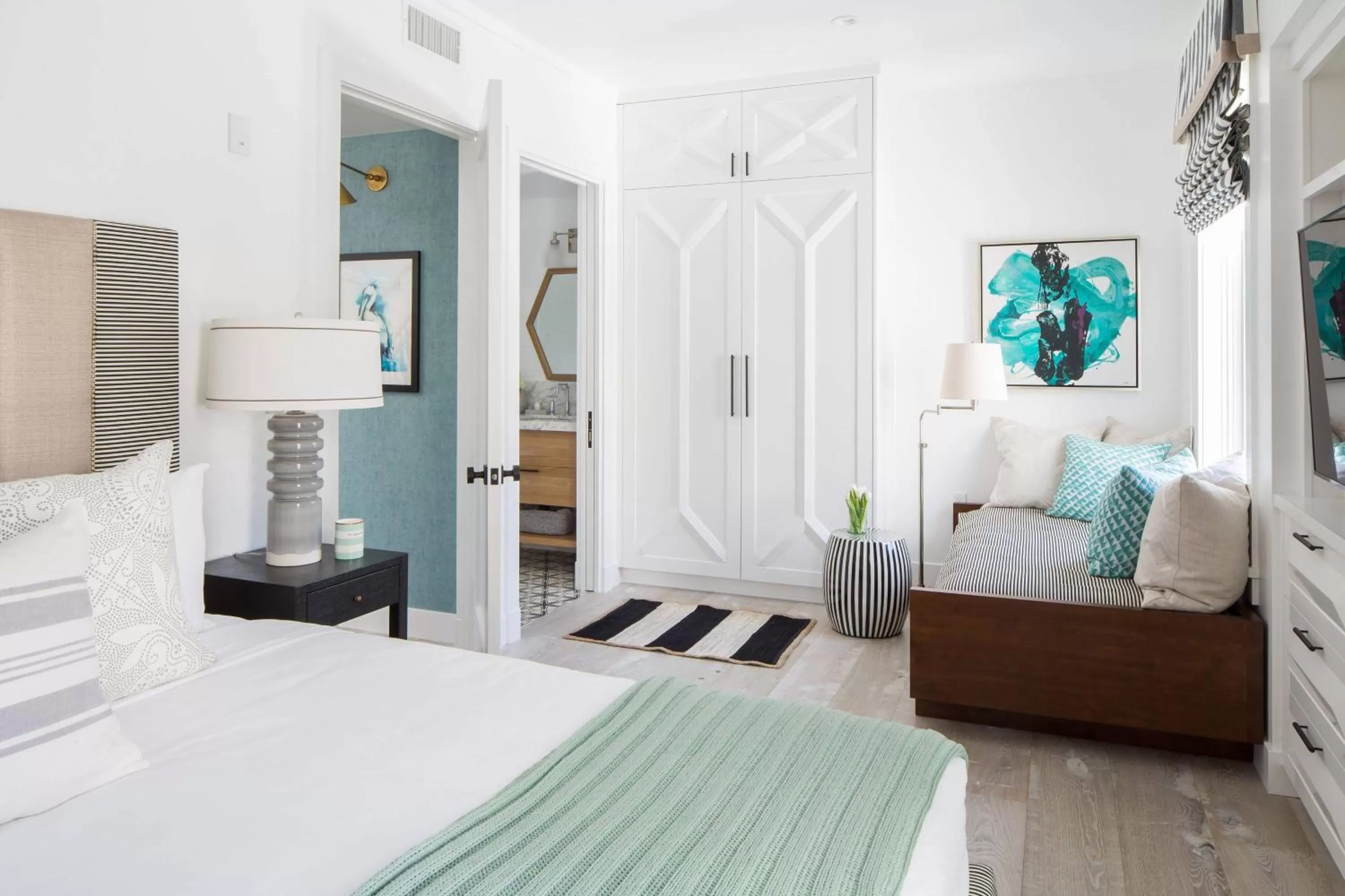 Bedroom, Bed in Lido House, Autograph Collection