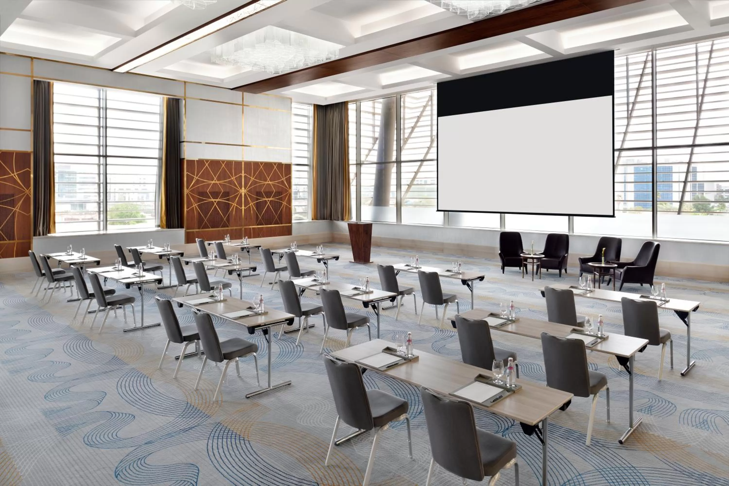 Business facilities in Grand Plaza Mövenpick Media City