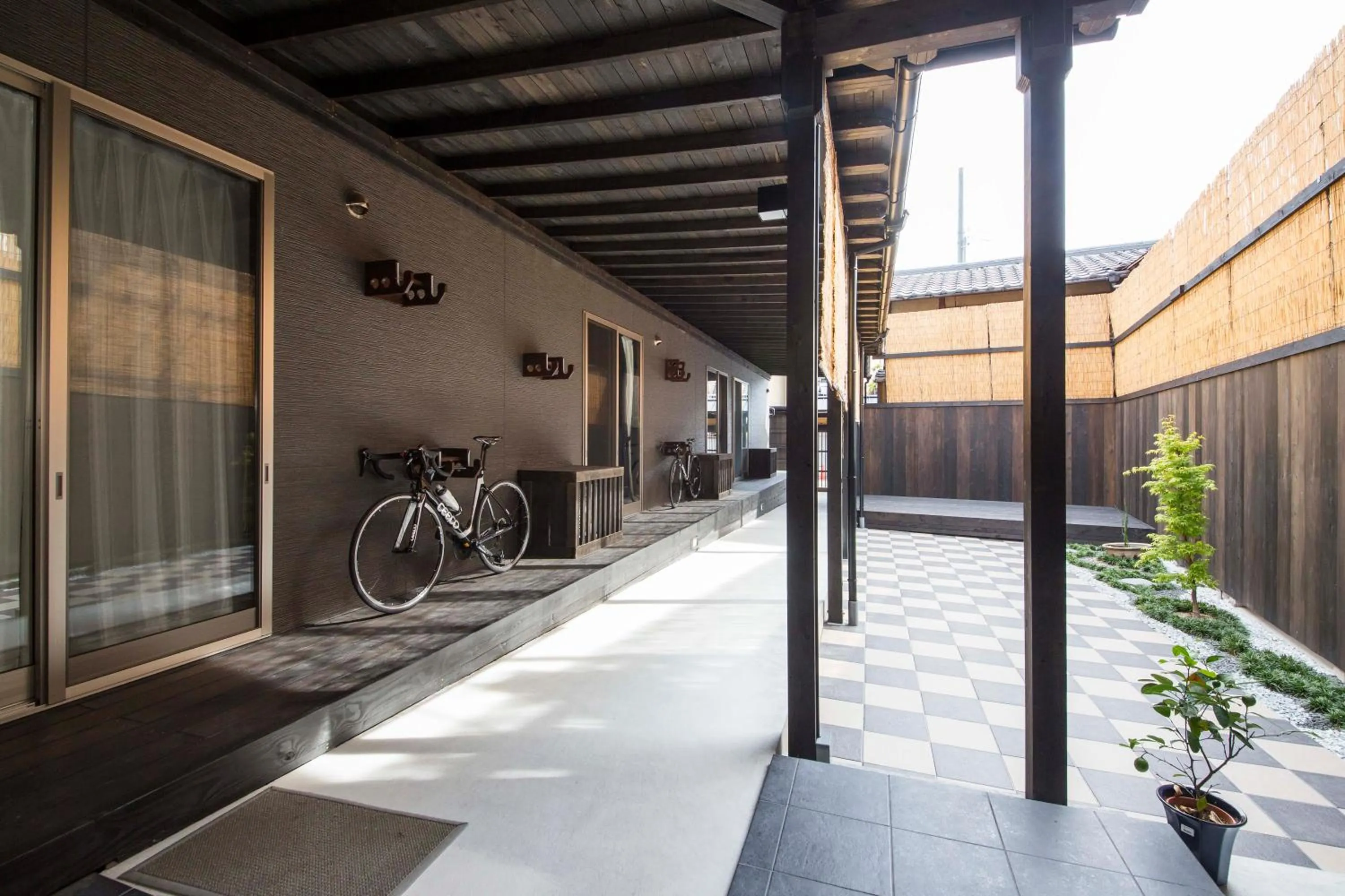 Garden in Fujitaya BnB