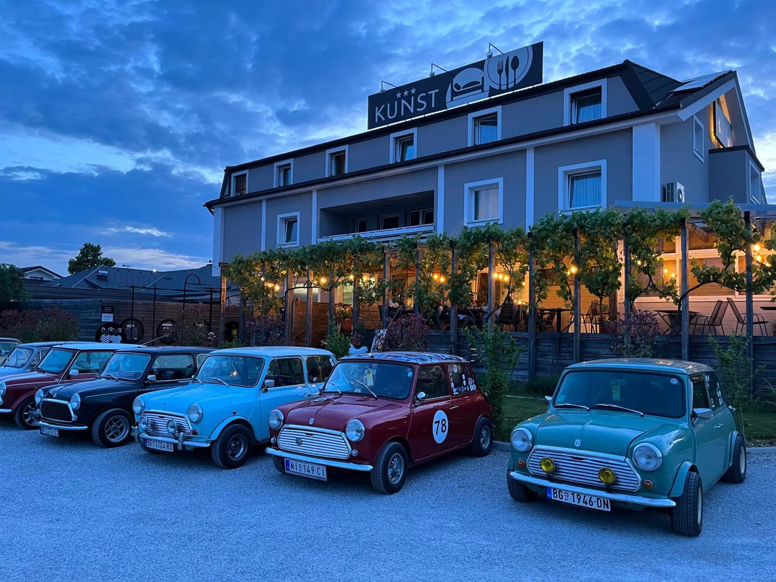 Property building in Hotel Kunst