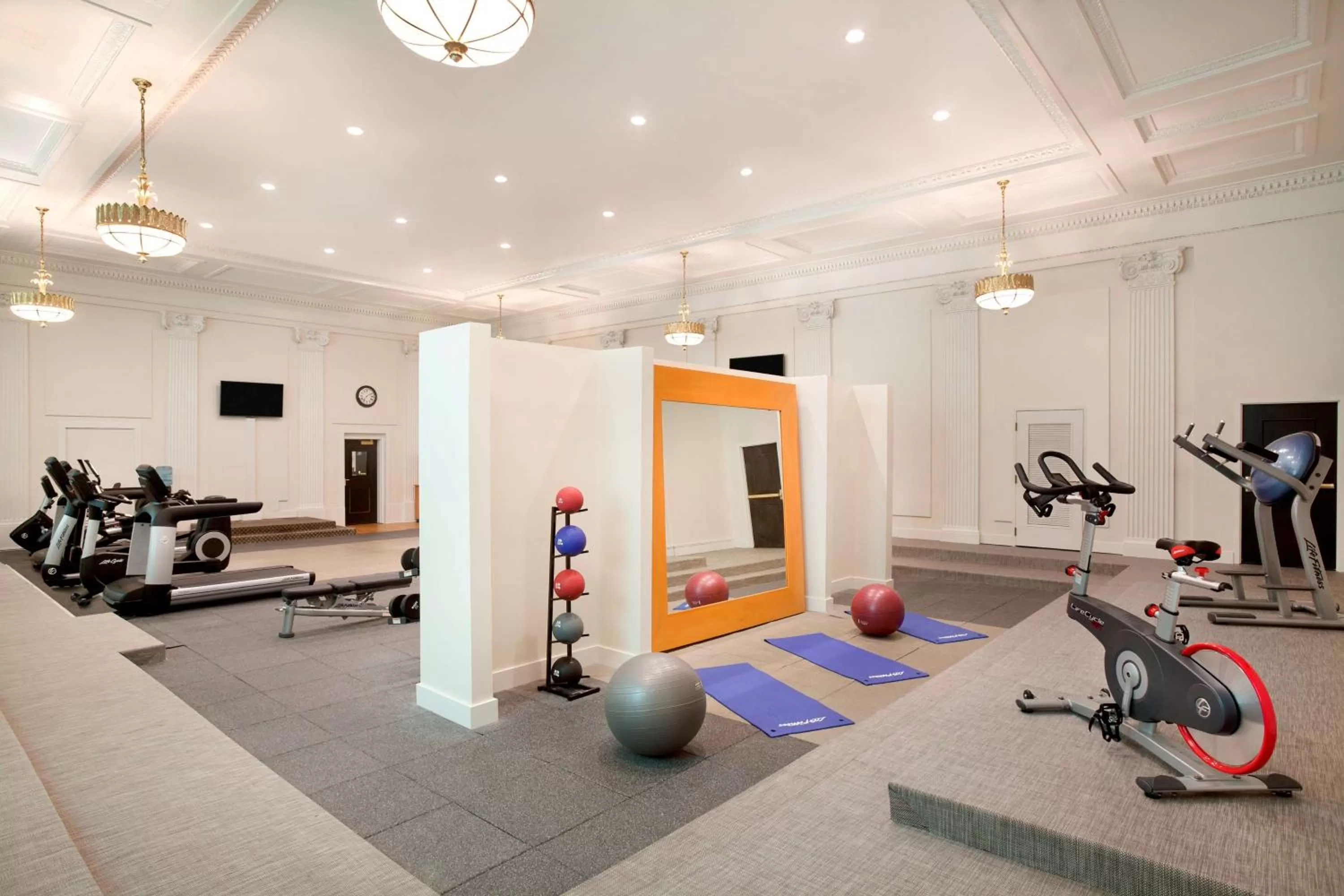 Fitness centre/facilities in Hilton New Orleans / St. Charles Avenue