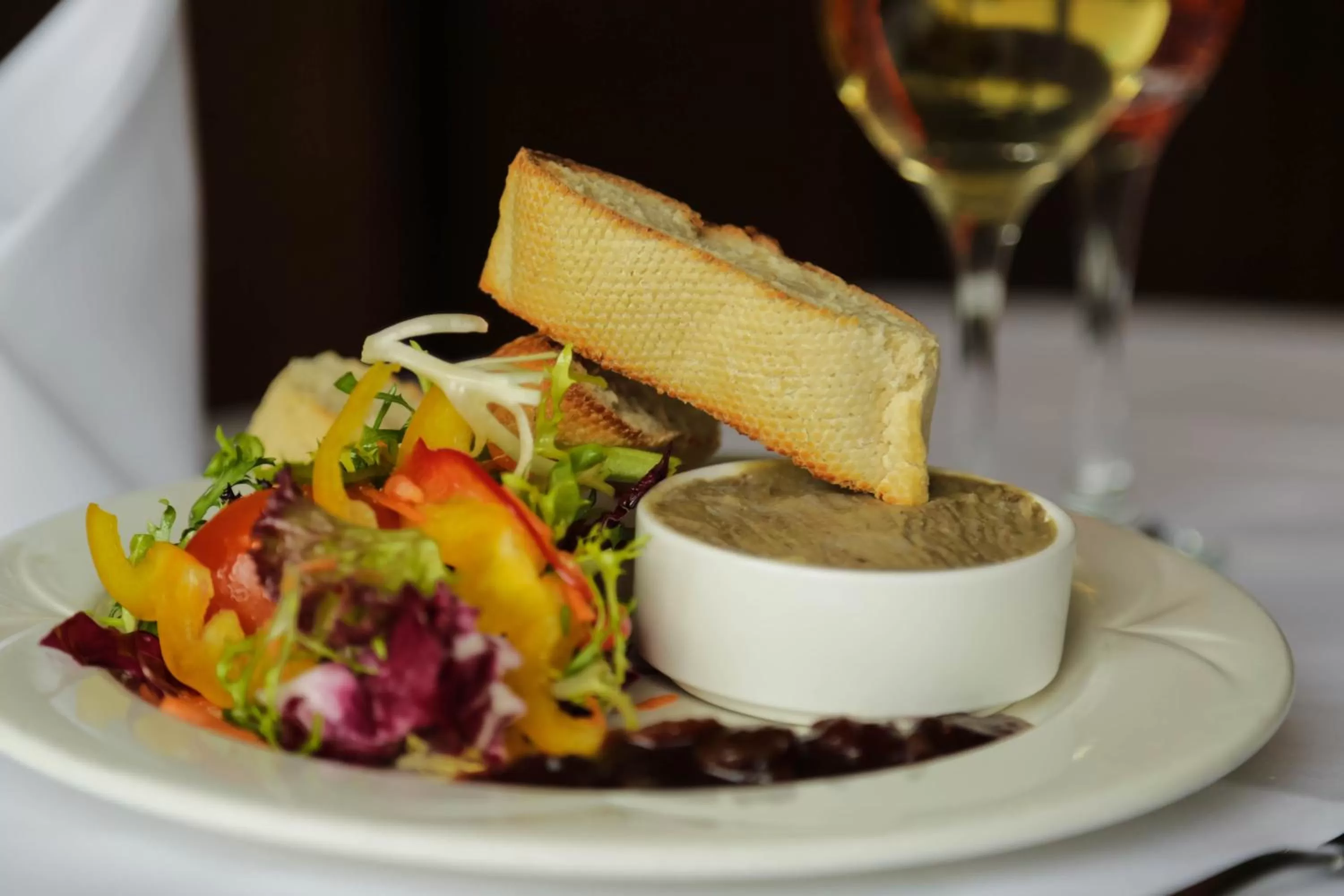 Food close-up in Garrison Hotel