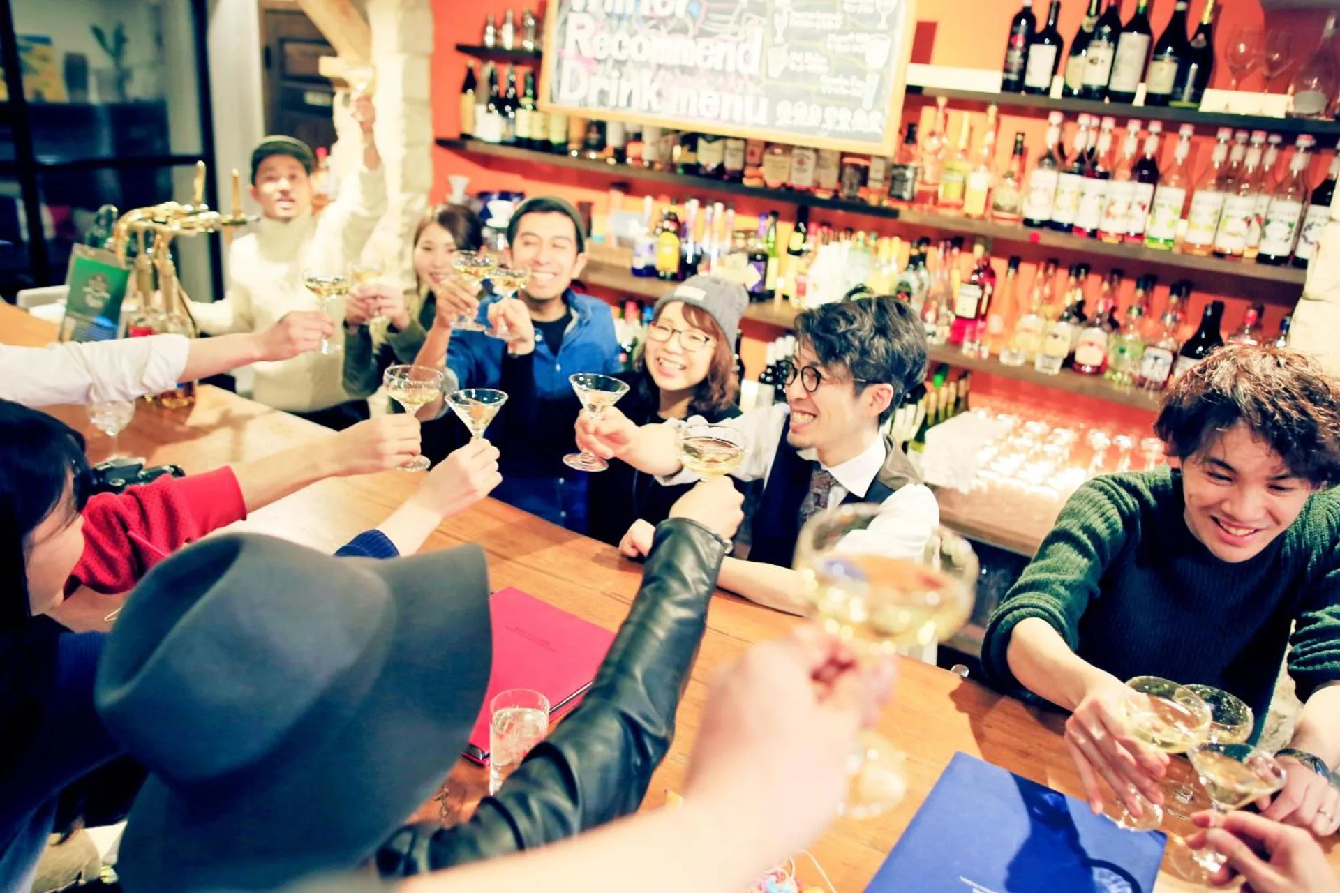 Lounge or bar in Hostel Cuore Kurashiki