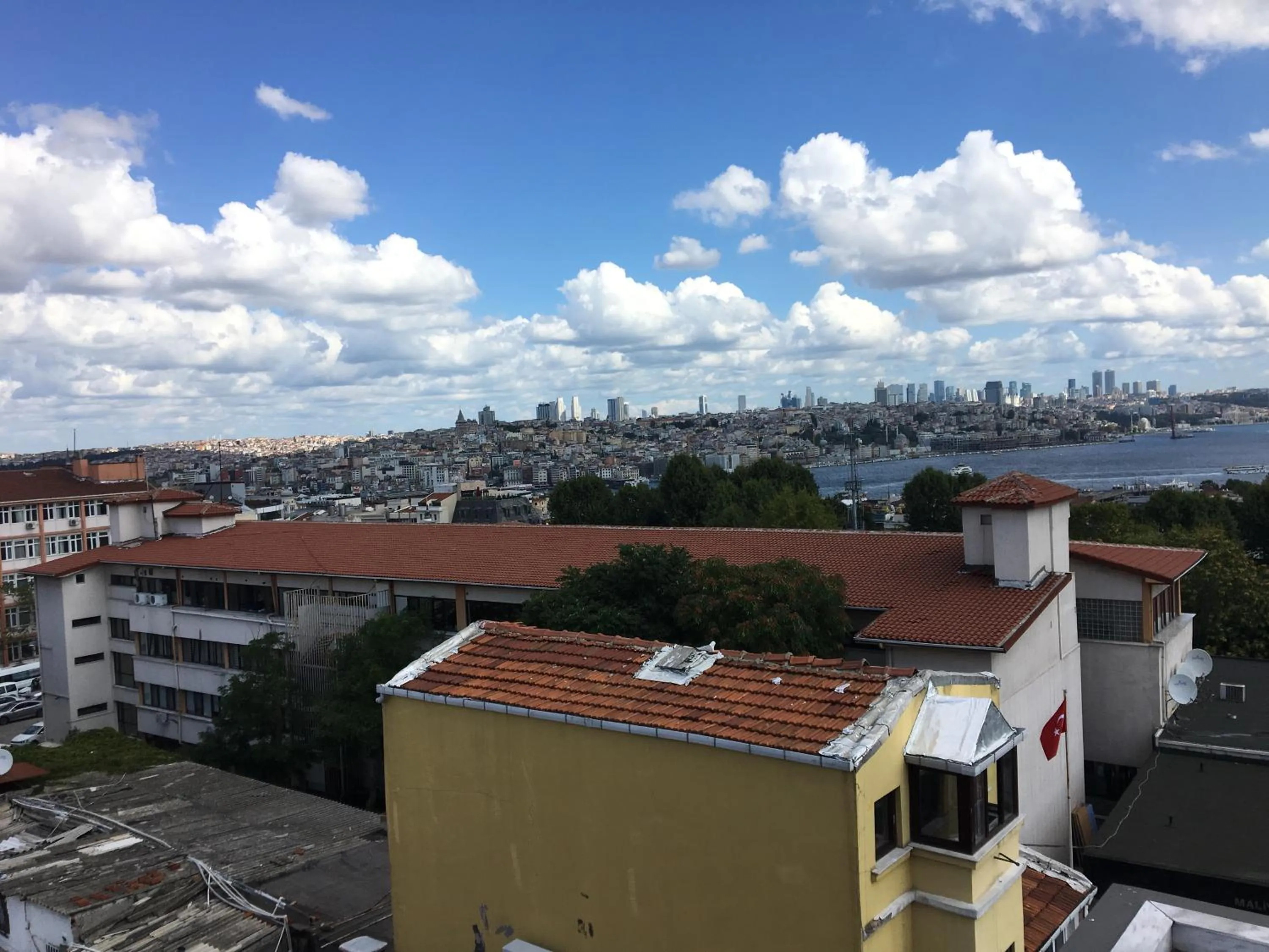 City view in Le Safran Palace Hotel