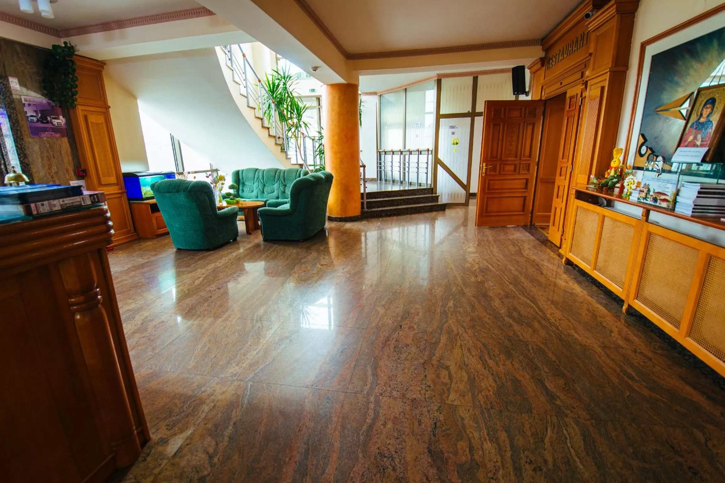 Lobby or reception in Hotel Kristal Palas