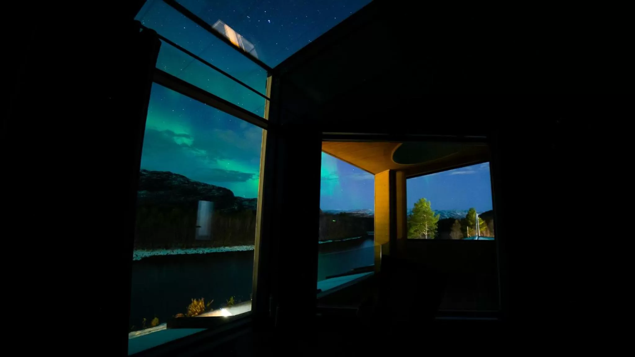 View (from property/room) in Sorrisniva Arctic Wilderness Lodge