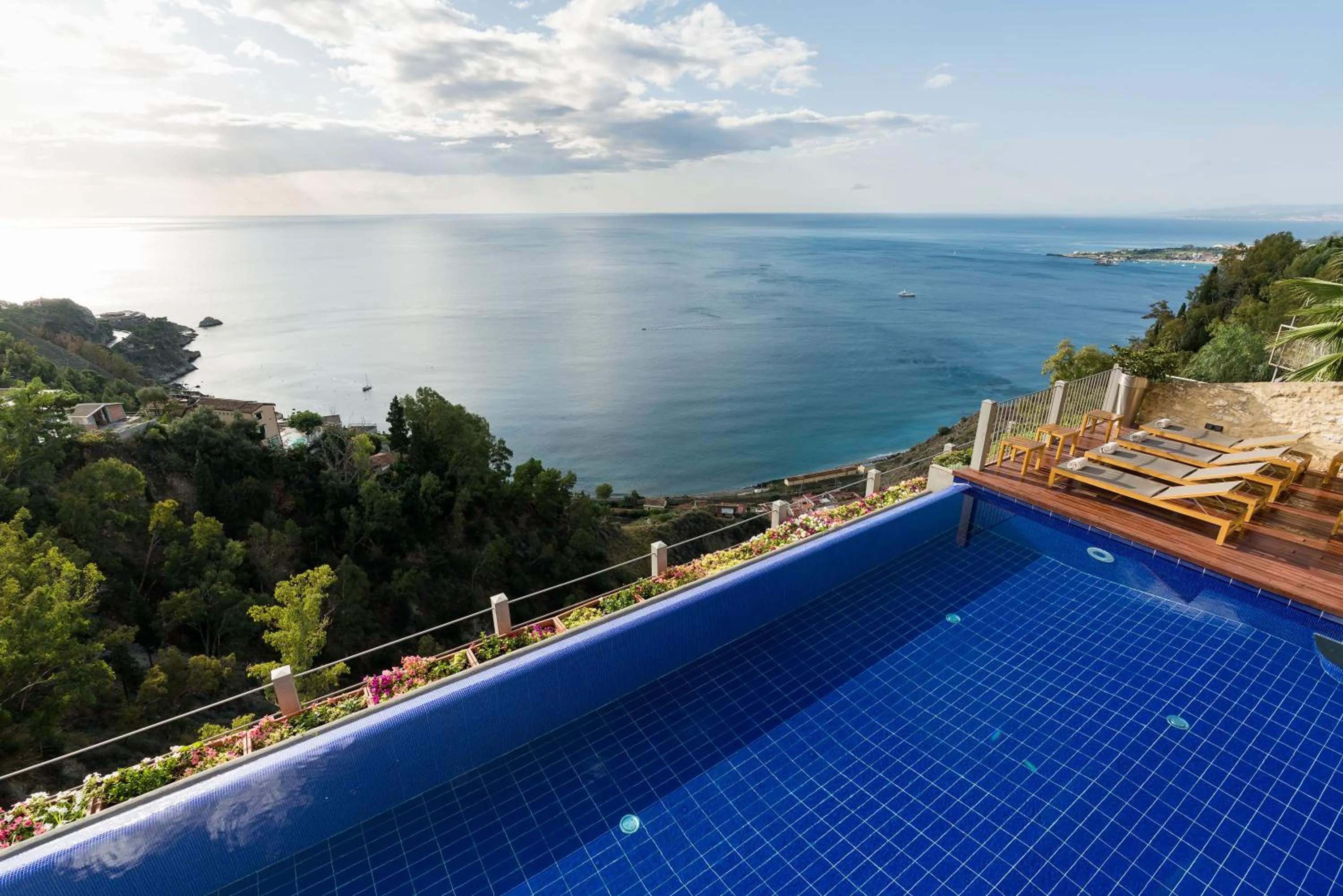 Balcony/Terrace in Hotel Metropole Taormina