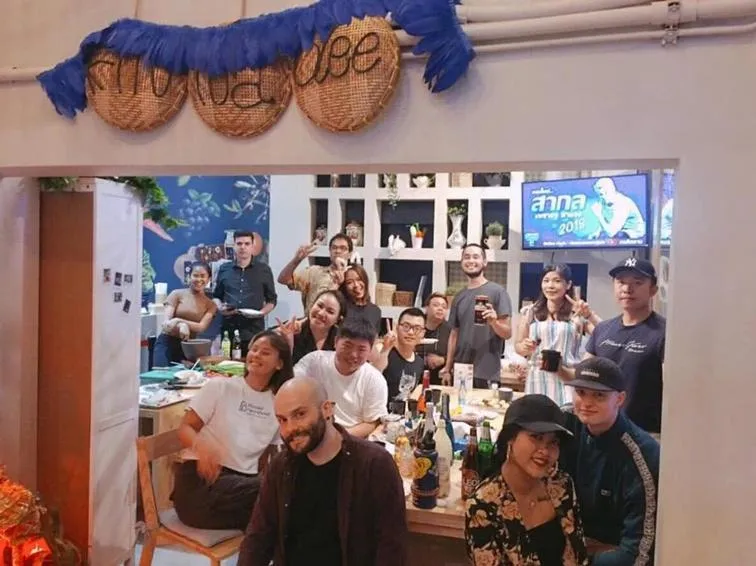 Staff in Kinnon Deluxe Hostel Coworking Cafe