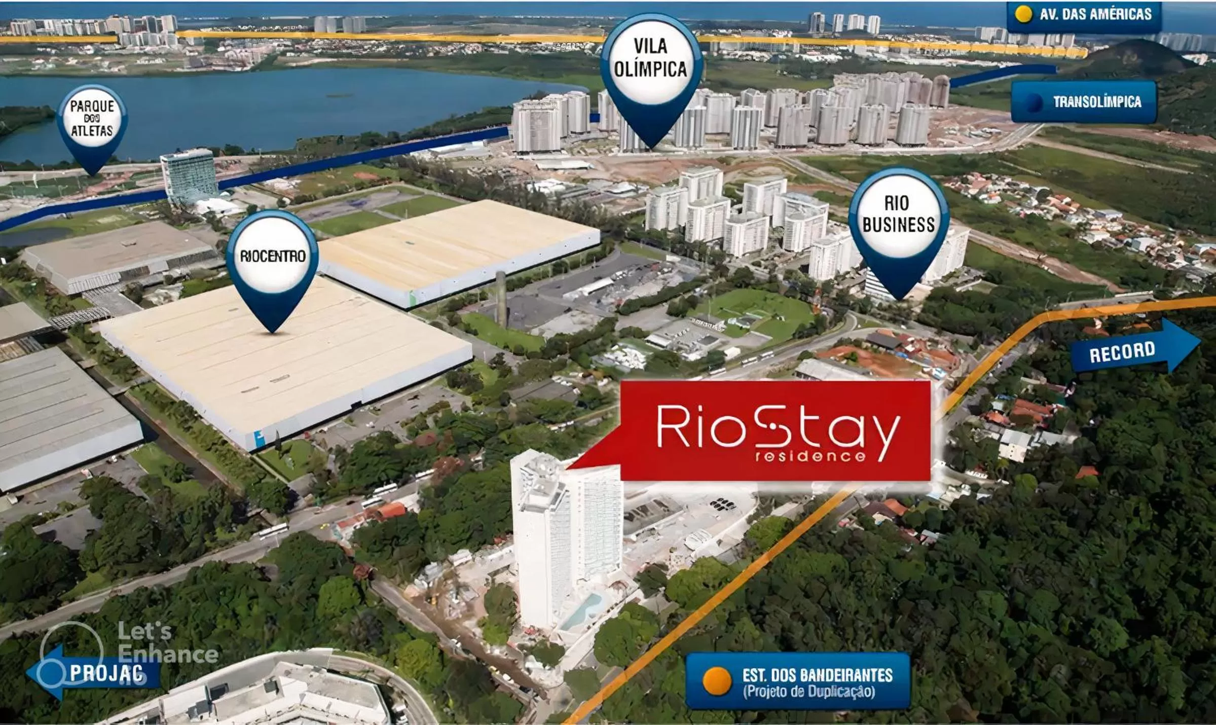 Day, Bird's-eye View in Suíte & Flat Premium Rio Stay - Rio Centro
