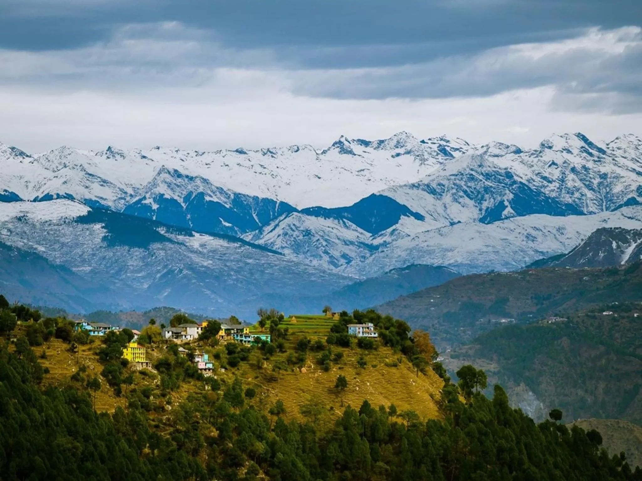 Natural landscape in Hotel Bliss Valley - Hotel in Dharamshala