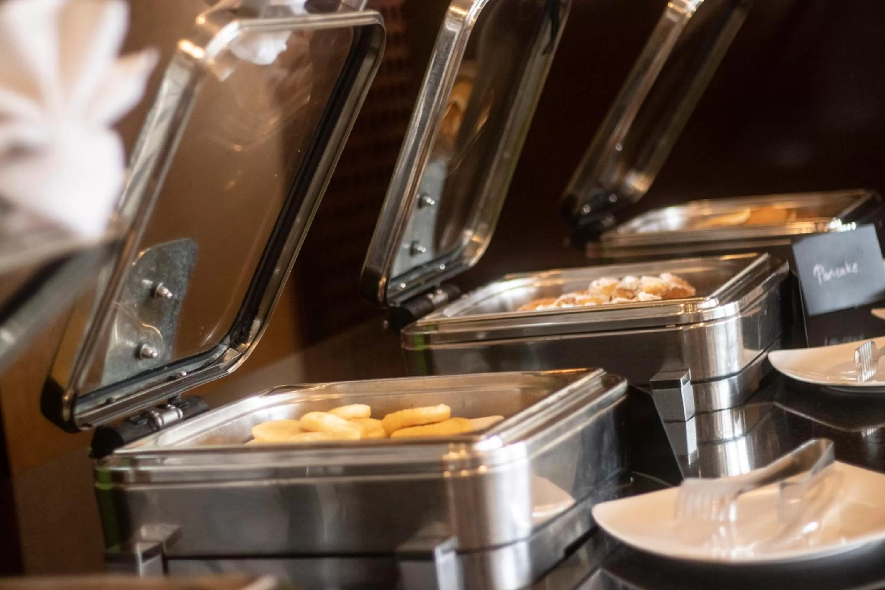 Buffet breakfast in Radisson Colon 2,000 Hotel & Casino