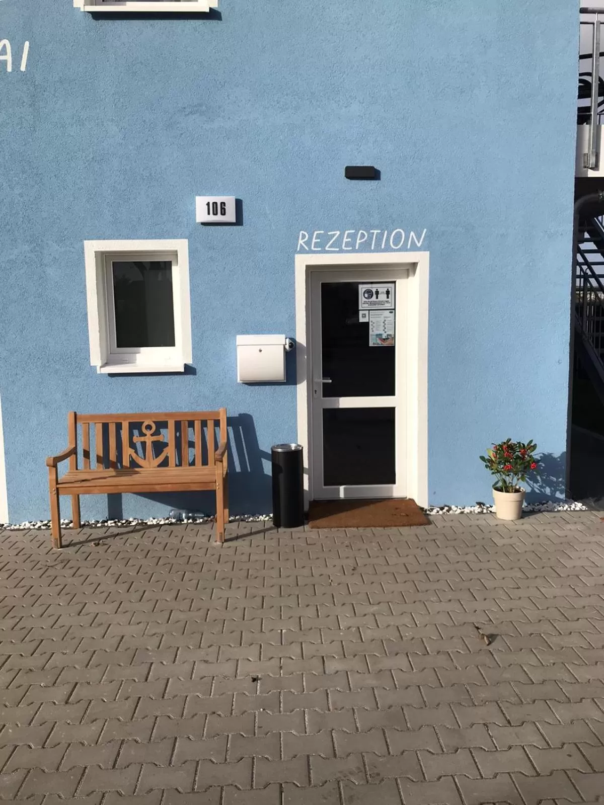 Property building in Boardinghouse am Borkumkai