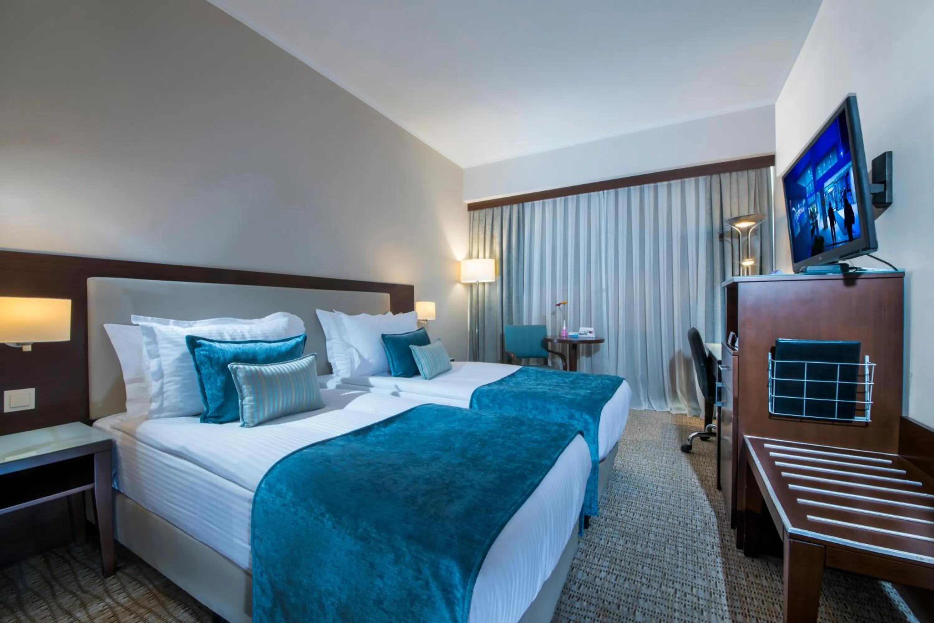 Bed in Radisson Blu Ankara