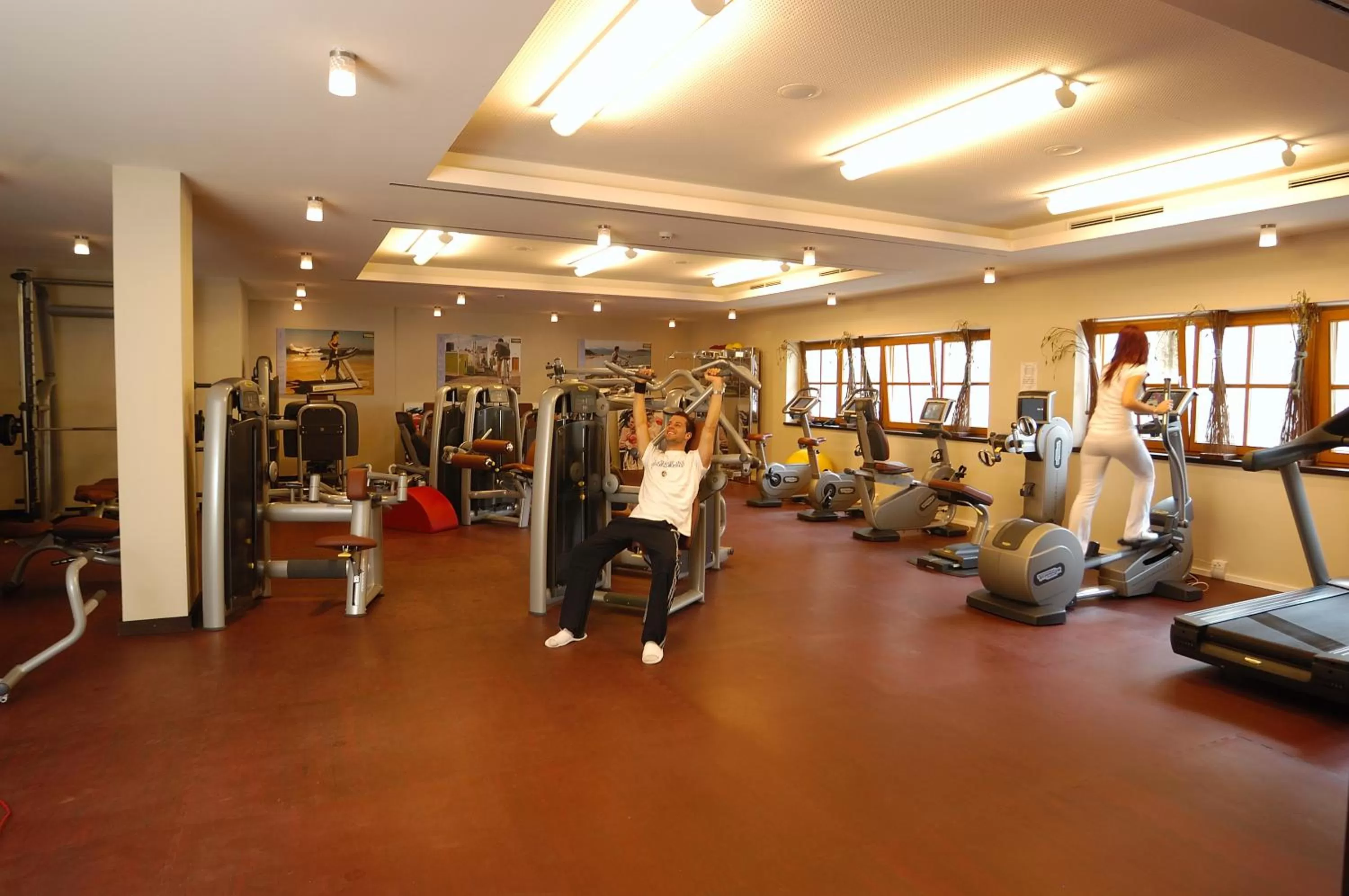 Fitness centre/facilities in Hotel Alpine Palace