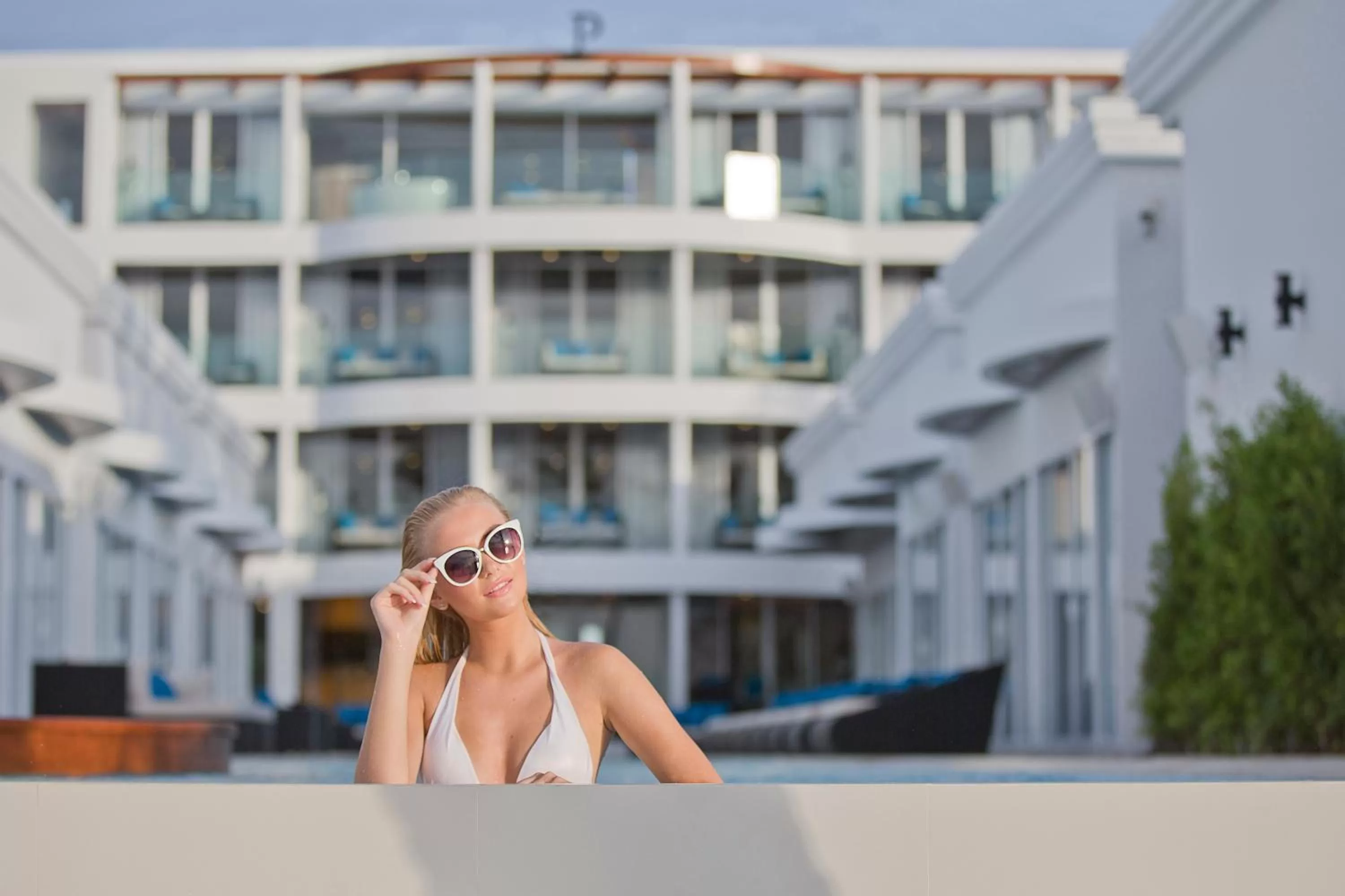 Property building in The Privilege Hotel Ezra Beach Club