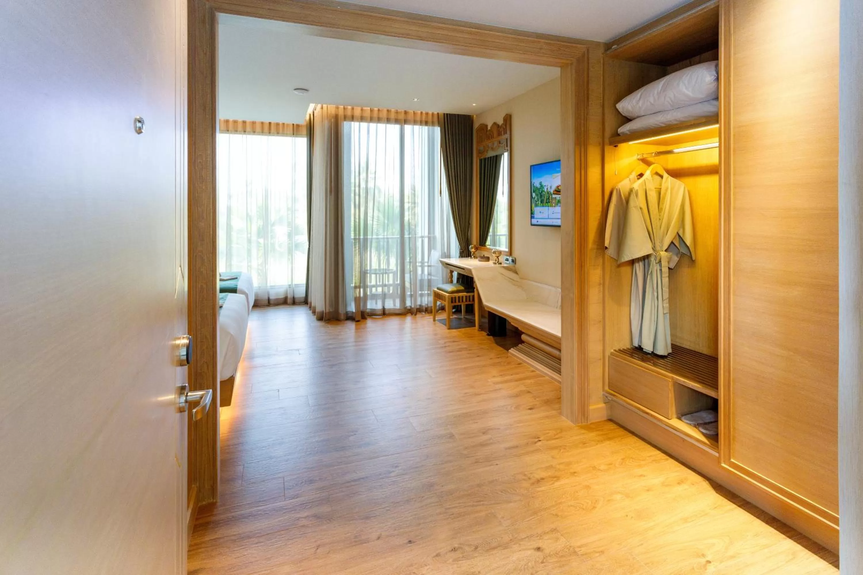 Bedroom, Bed in W1Bangkoknoi Hotel