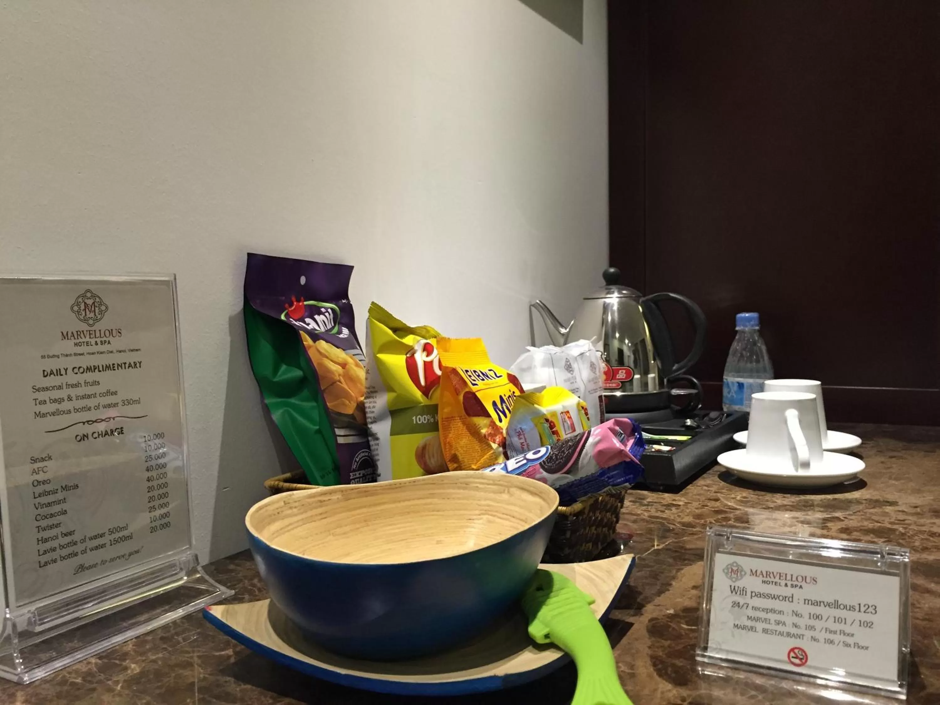 Coffee/tea facilities in Hanoi Marvellous Hotel & Spa