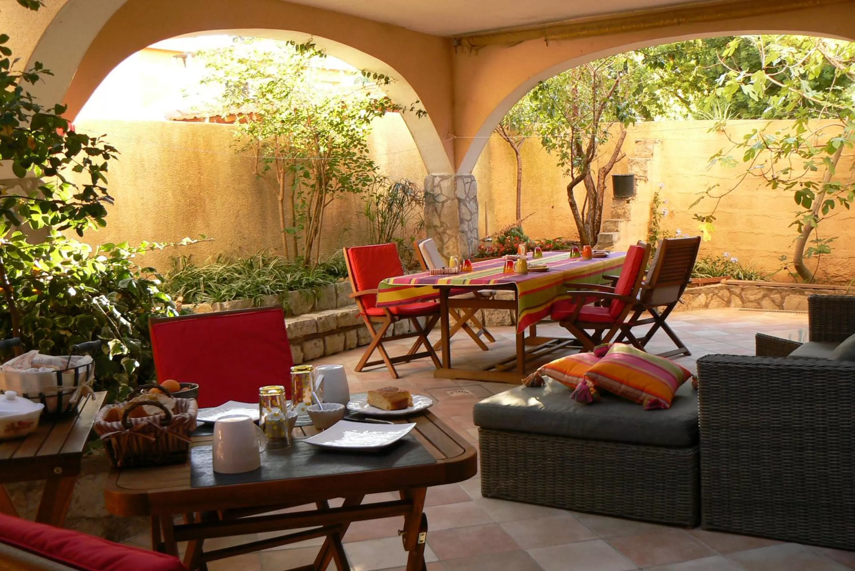 Patio in L' Escale Tranquille