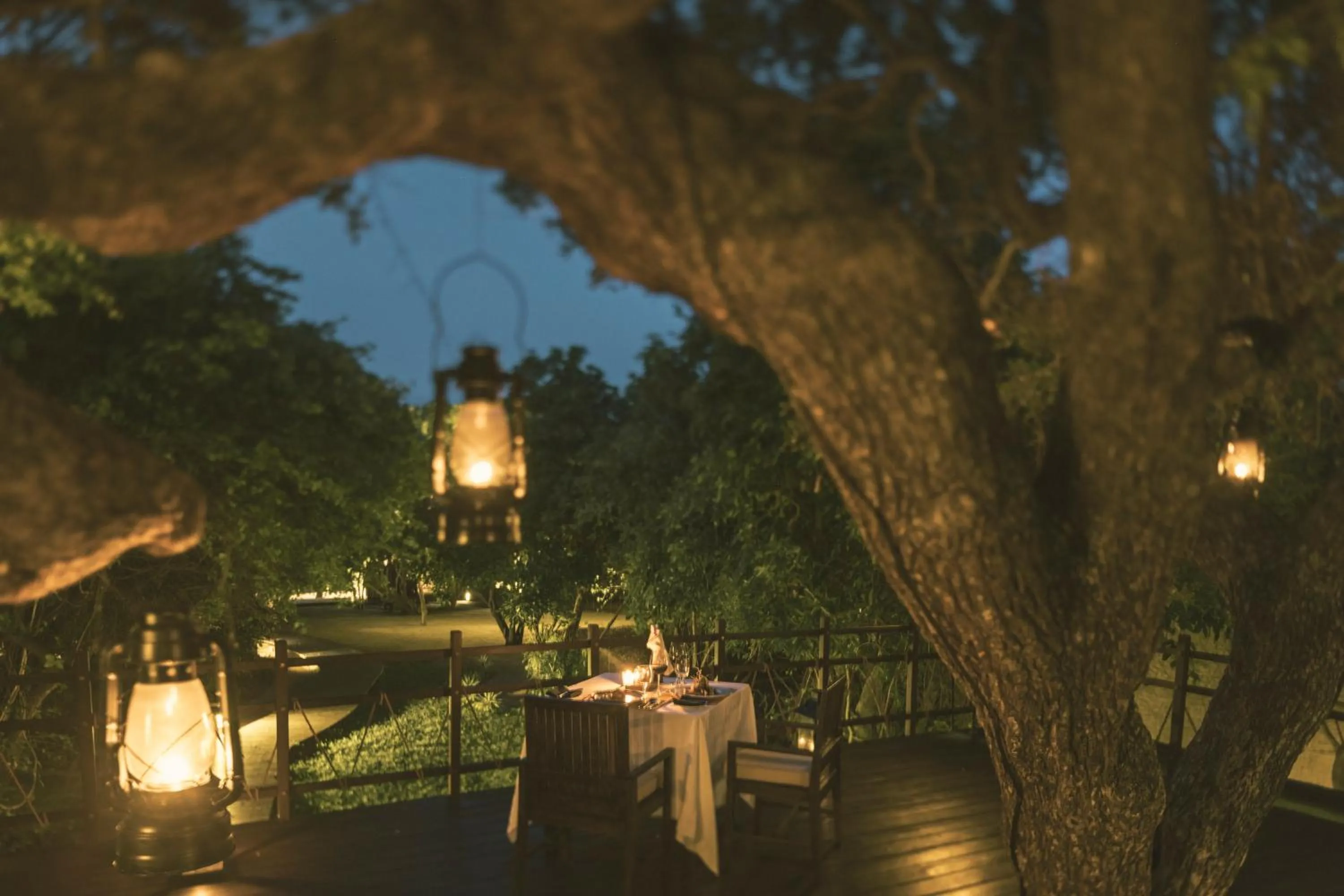 Dining area in Uga Jungle Beach - Trincomalee