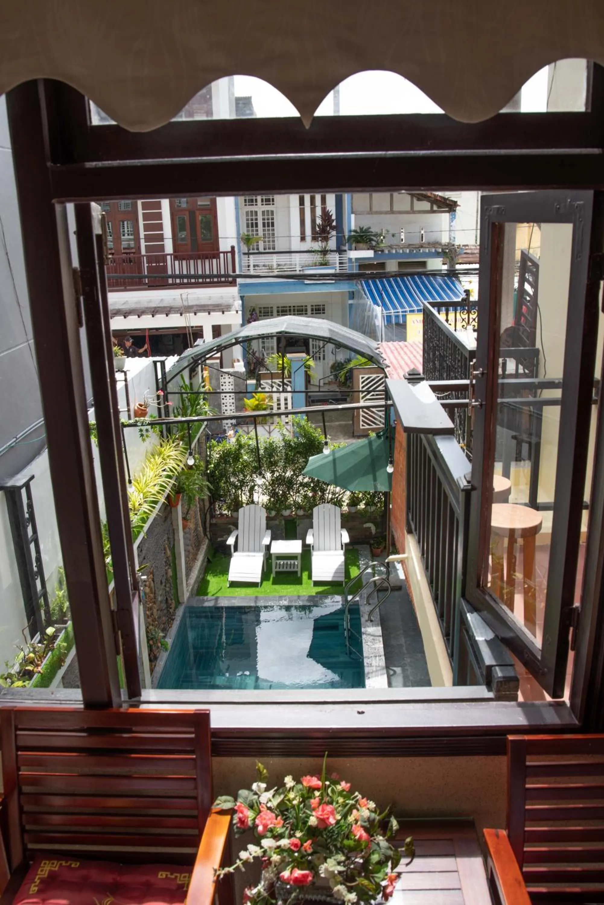 Balcony/Terrace in Hoi An Ngo Homestay